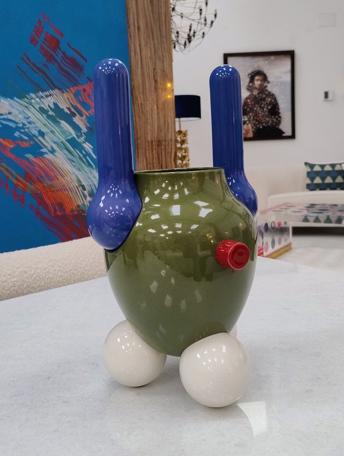Contemporary Vase Made Of Ceramic Designed By Jaime Hayón photo buy