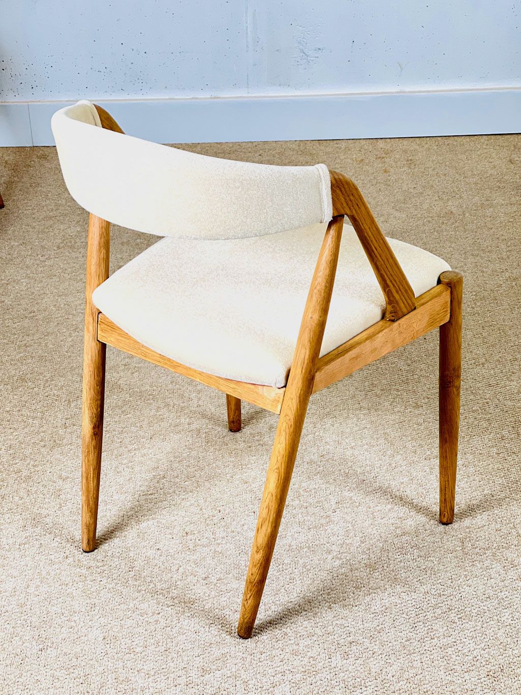 Set Of Four Oak Dining Chairs By Kai Kristensen (Model 31) photo 1800.0