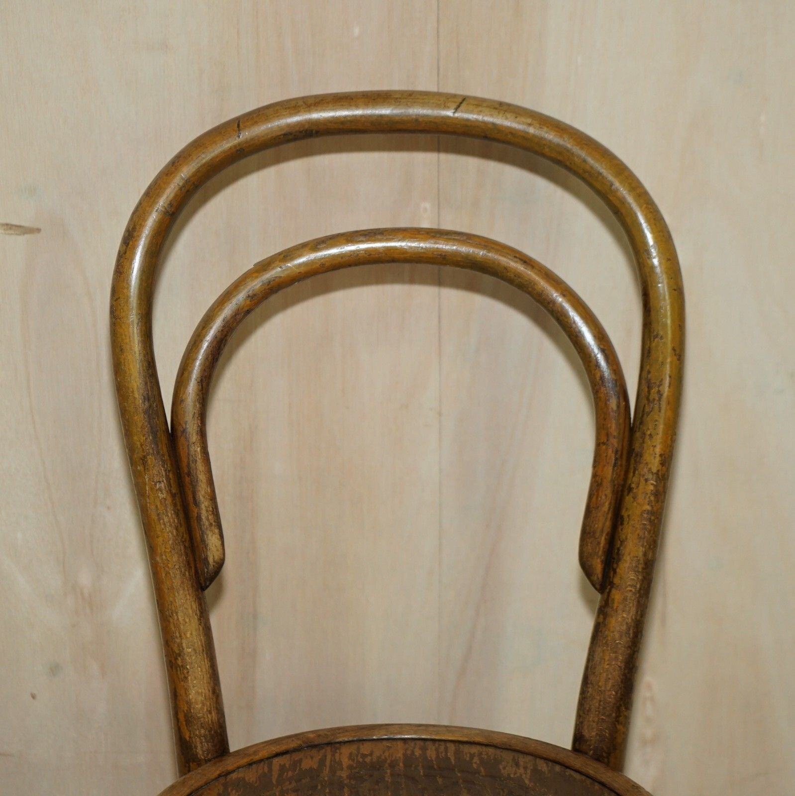 3 Original Circa 1920 Mundus Vienna Austria Bentwood High Back Kitchen Chairs photo 1200.0