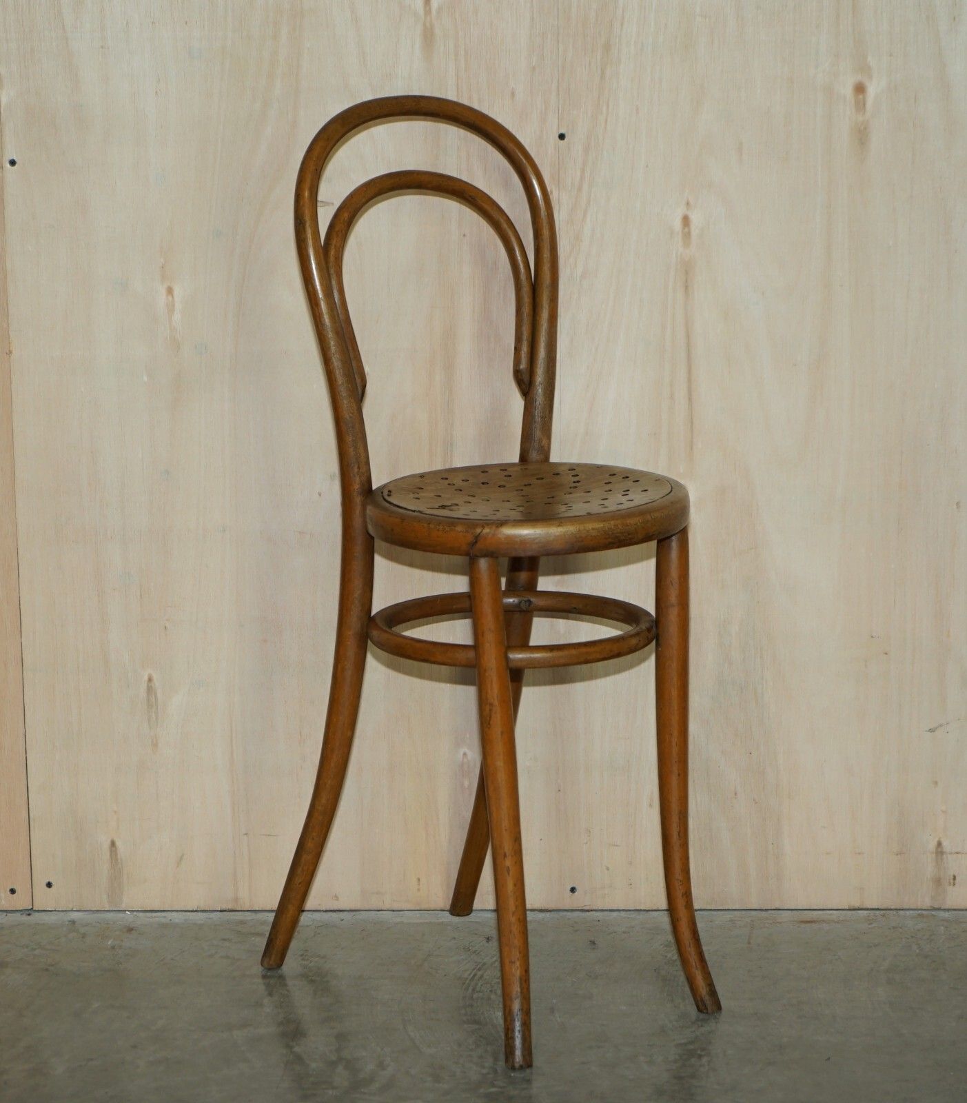 Furniture 3 Original Circa 1920 Mundus Vienna Austria Bentwood High Back Kitchen Chairs photo