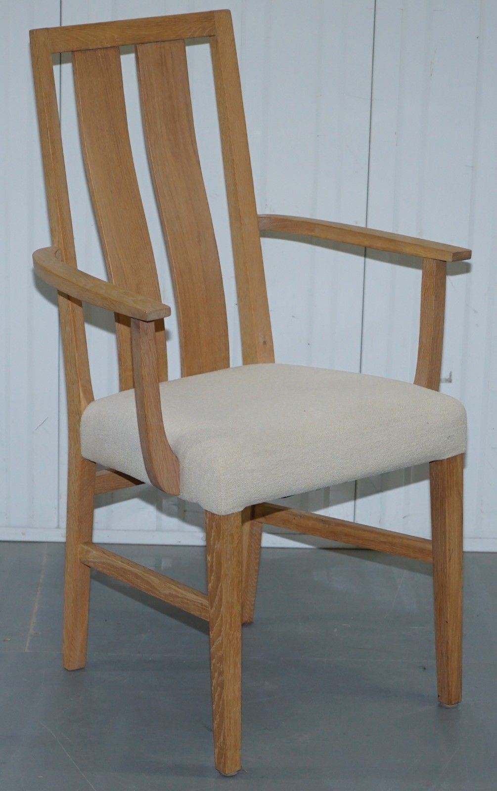 Rare Set Of Eight Orum Mobler Ash Wood Dining Chairs Table & Bookcase Available photo buy
