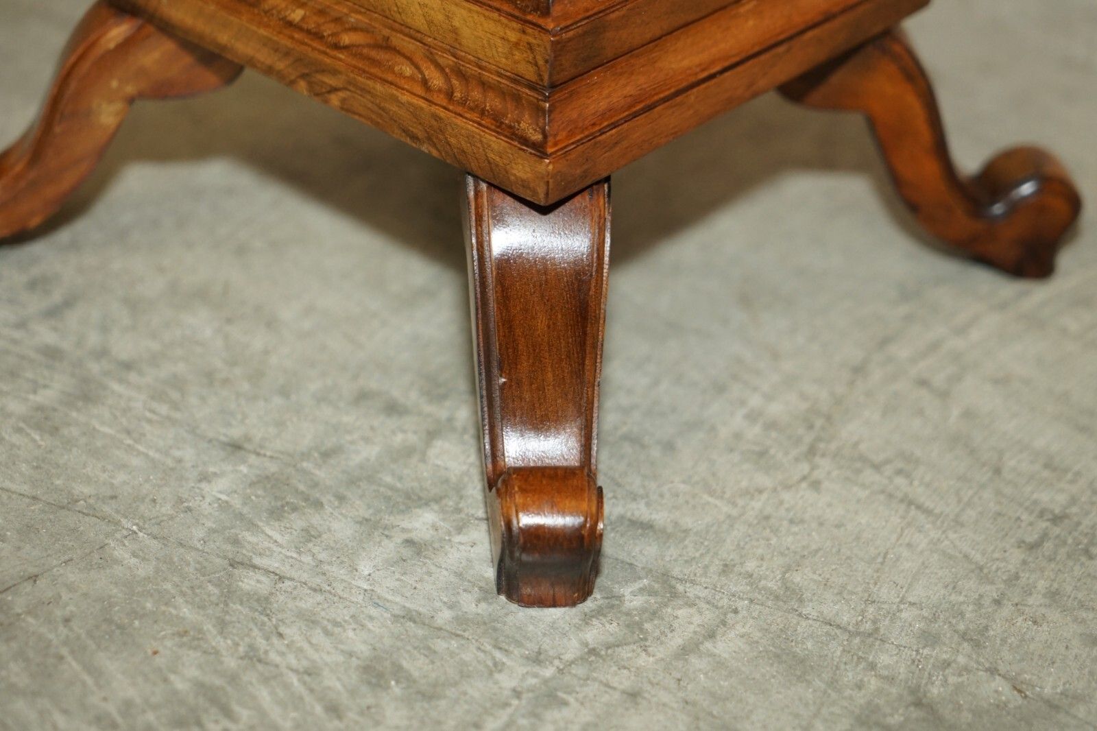 Fine English Made Jb Wright Cabinet Maker Regency Revival Side End Lamp Table photo vintage