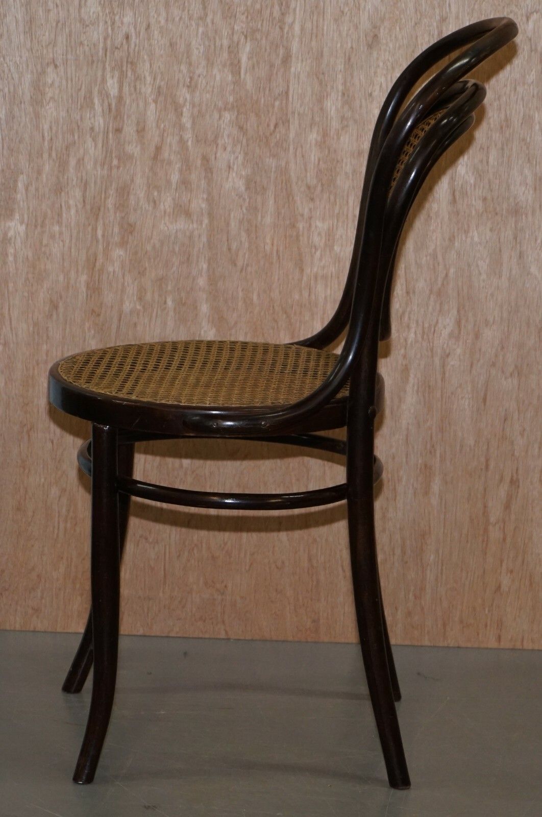 Furniture Stamped Circa 1890 J&J Jacob & Josef Kohn Bentwood Bergere Armchair Part Suite photo