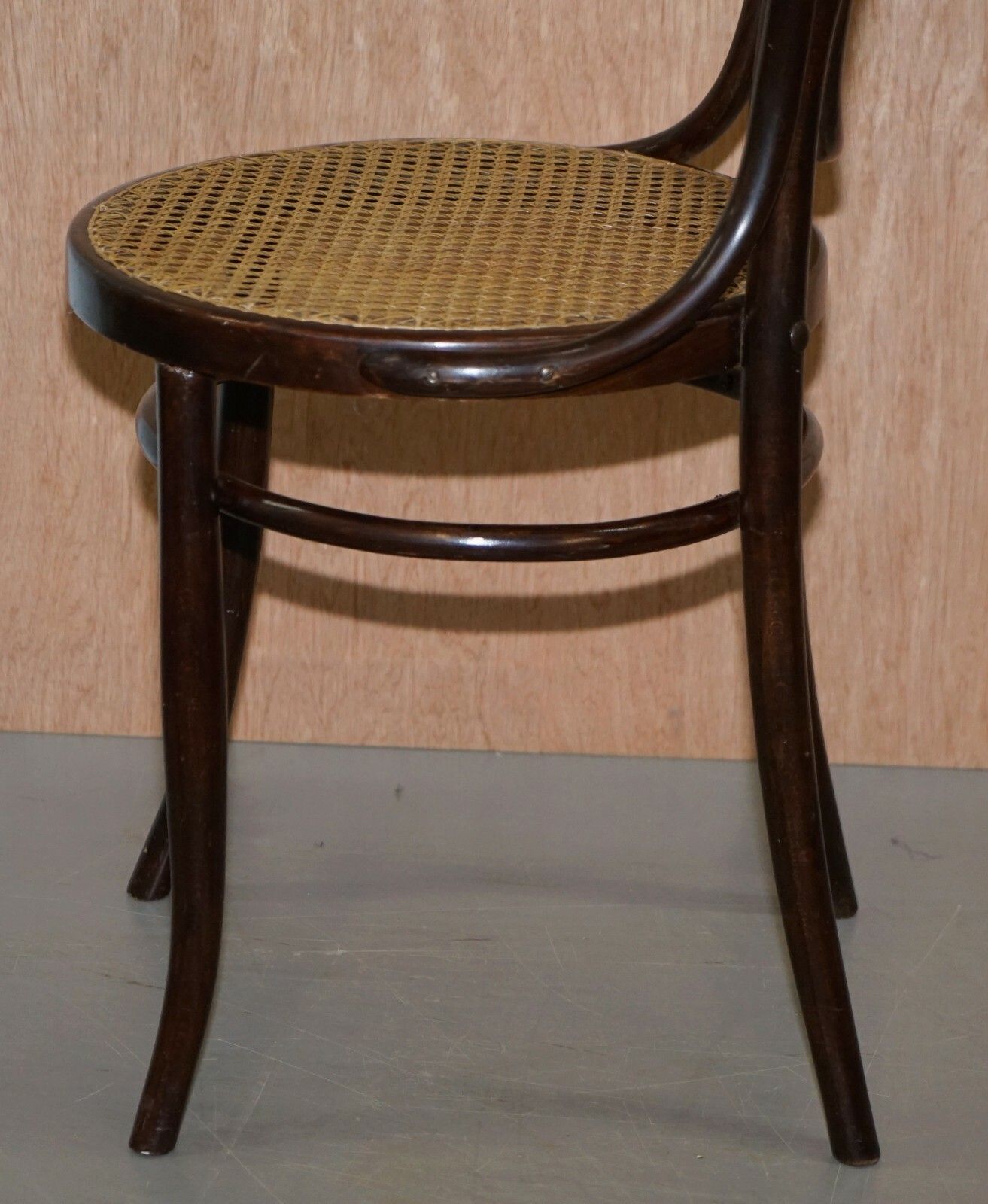 1000.0 Stamped Circa 1890 J&J Jacob & Josef Kohn Bentwood Bergere Armchair Part Suite photo