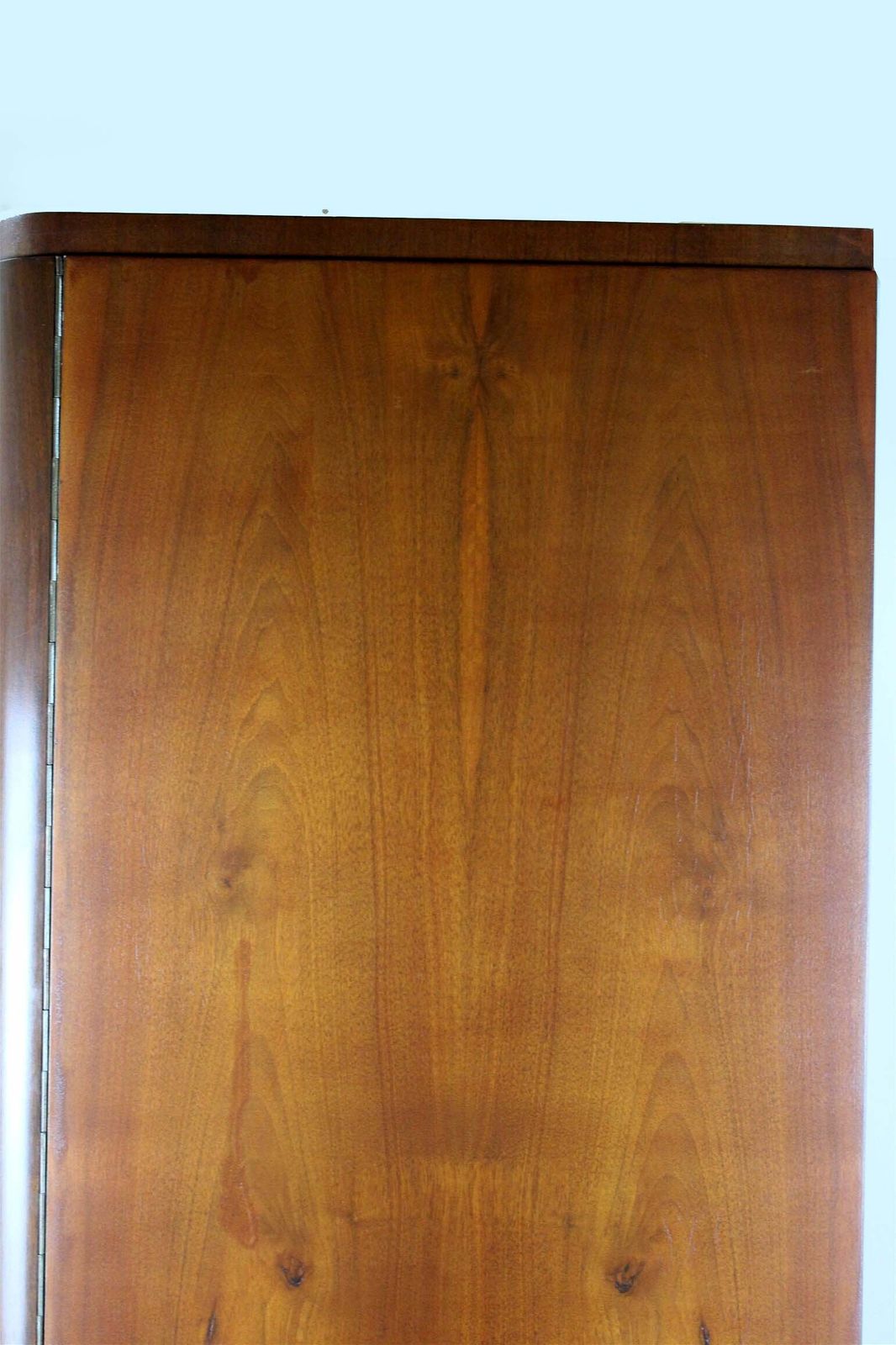 photo vintage Bauhaus Chromed And Tubular Steel Wardrobe From Hynek Gottwald, 1940s