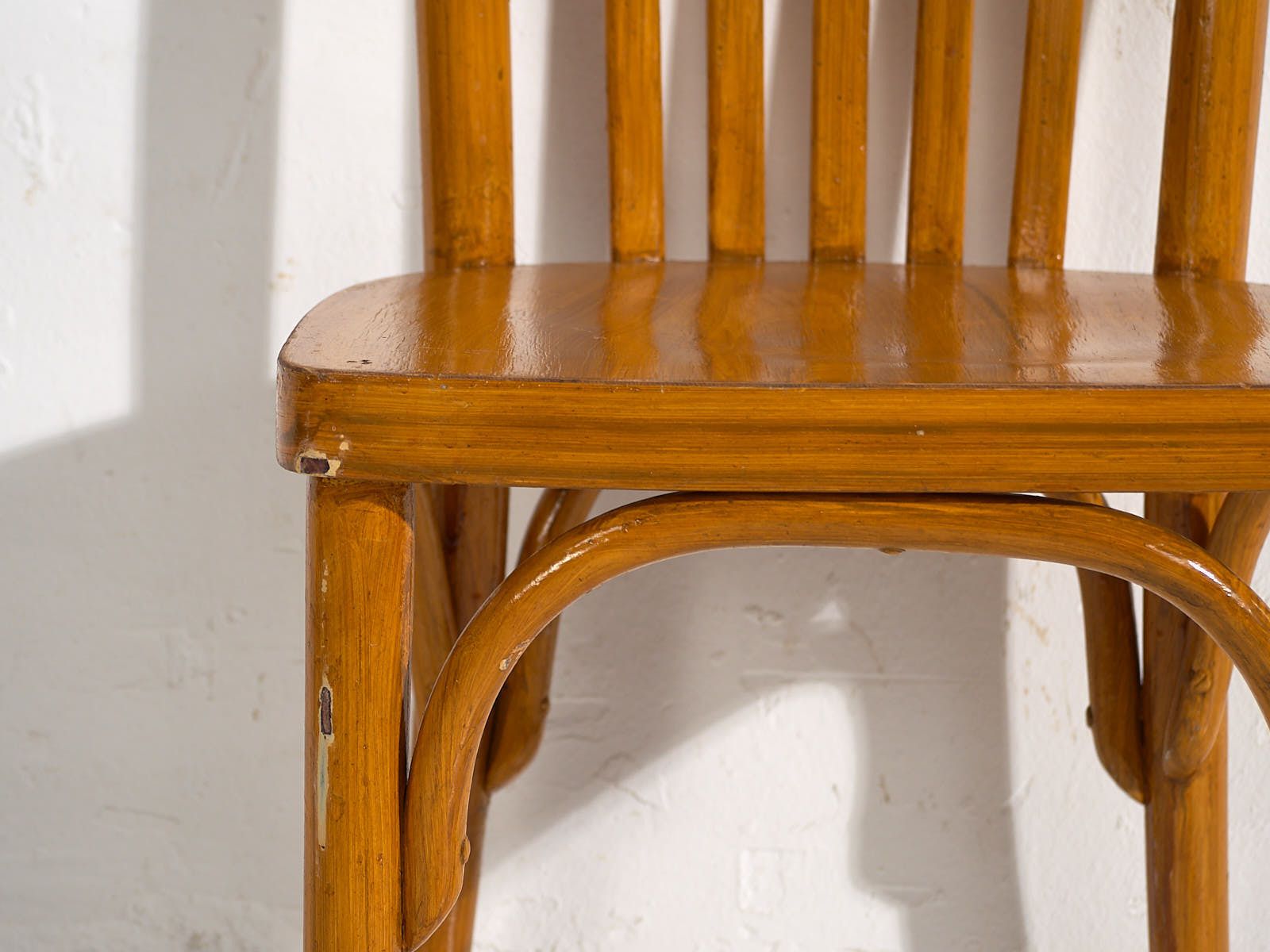 Set Of Antique Bistro Chairs (C.1920). Set Of 2 Pieces #5 photo buy