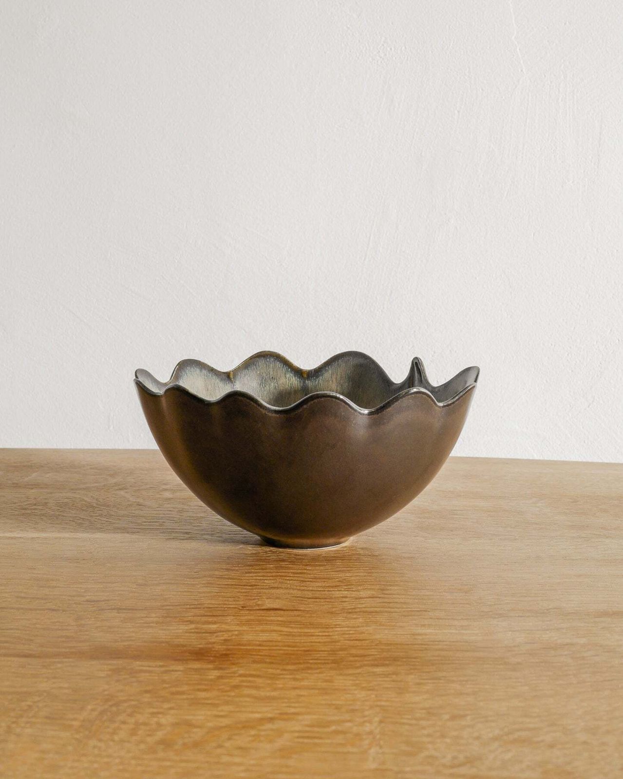 Swedish Mid Century Decorative Ceramic Bowl By Gabi Citron Tengborg For Gustavsberg, 1950s photo for sale