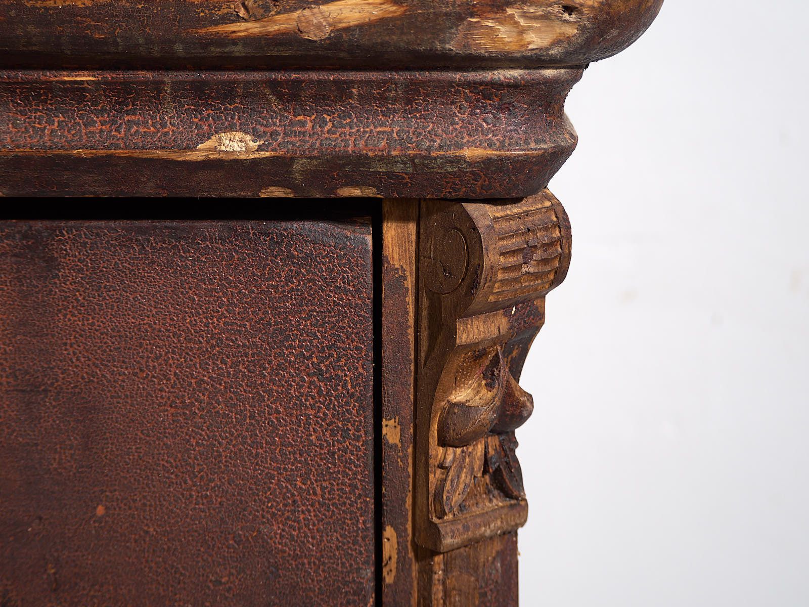 Antique Chest Of Drawers With Dark Patina (C.1920) photo buy