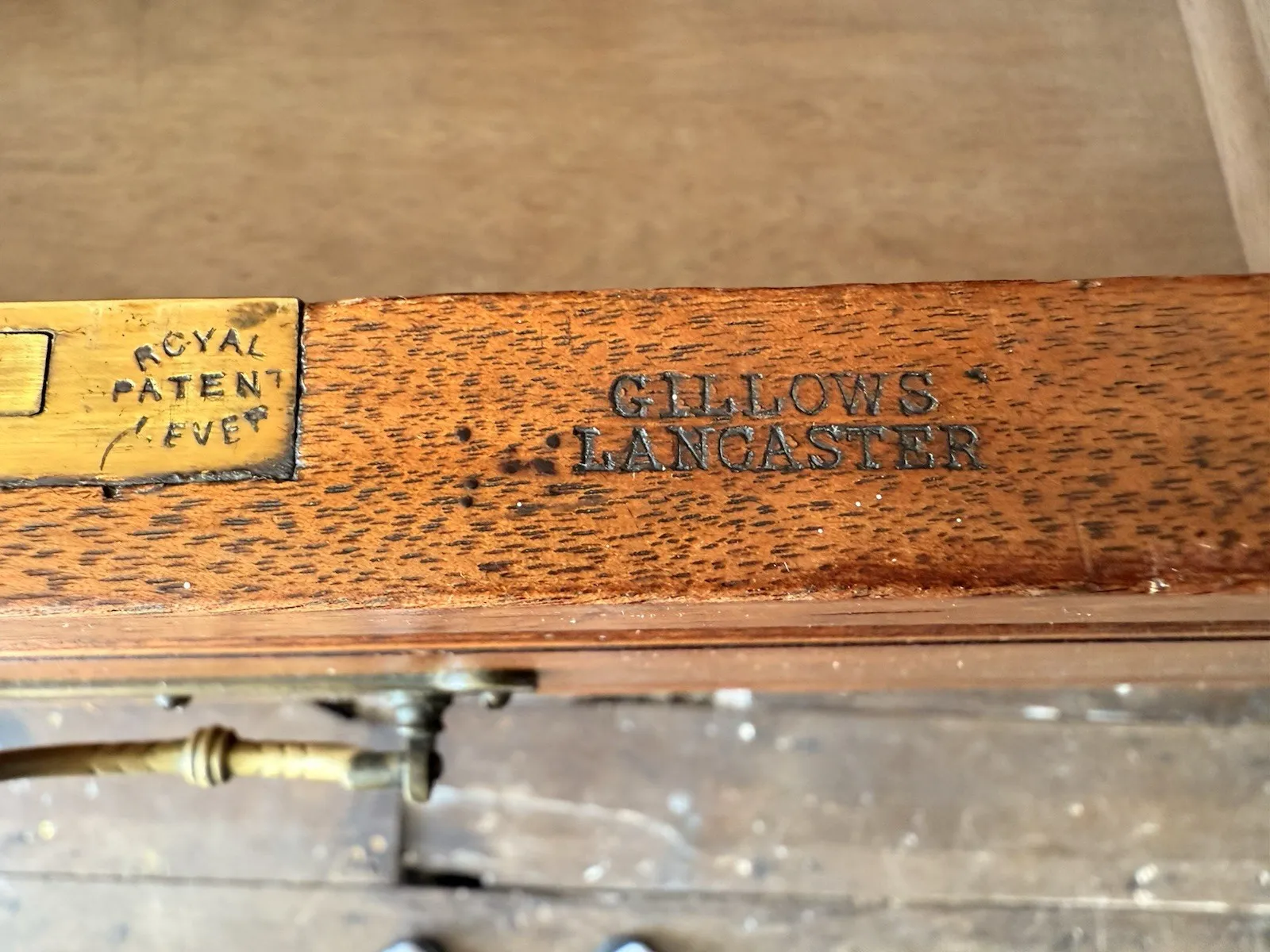 photo for sale Magnificent Original Rare English Stamped Gillows Of Lancaster Wardrobe C 1880