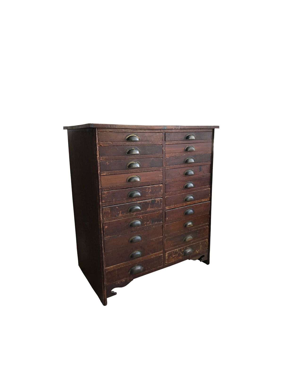 Industrial Watchmakers Artists Workshop Apothecary Haberdashery Shop Display Chest Of Drawers photo furniture