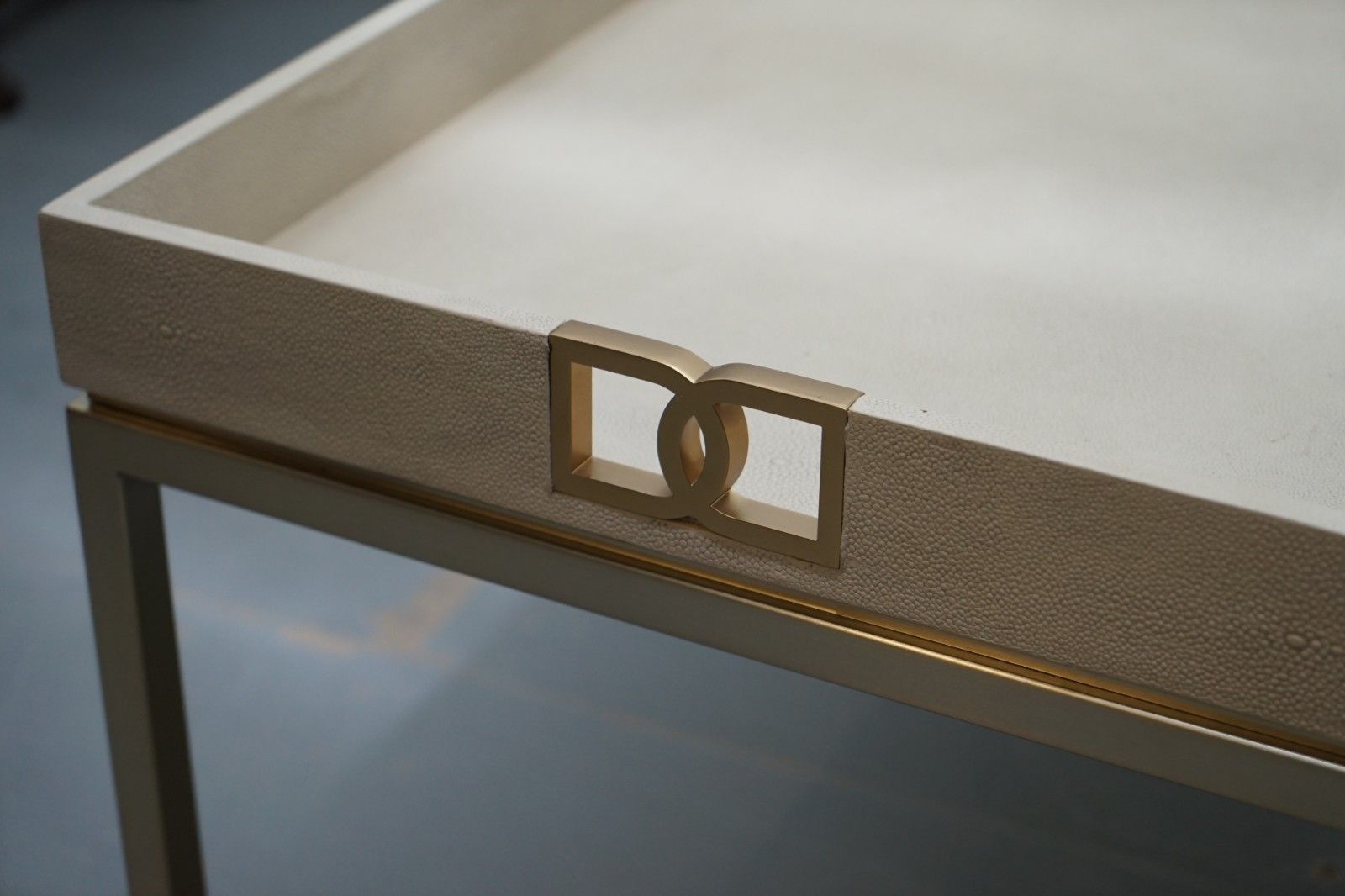 photo for sale Rrp £2180 Paolo Moschino For Nicholas Haslam Salon Coffee Table Chrome Finish