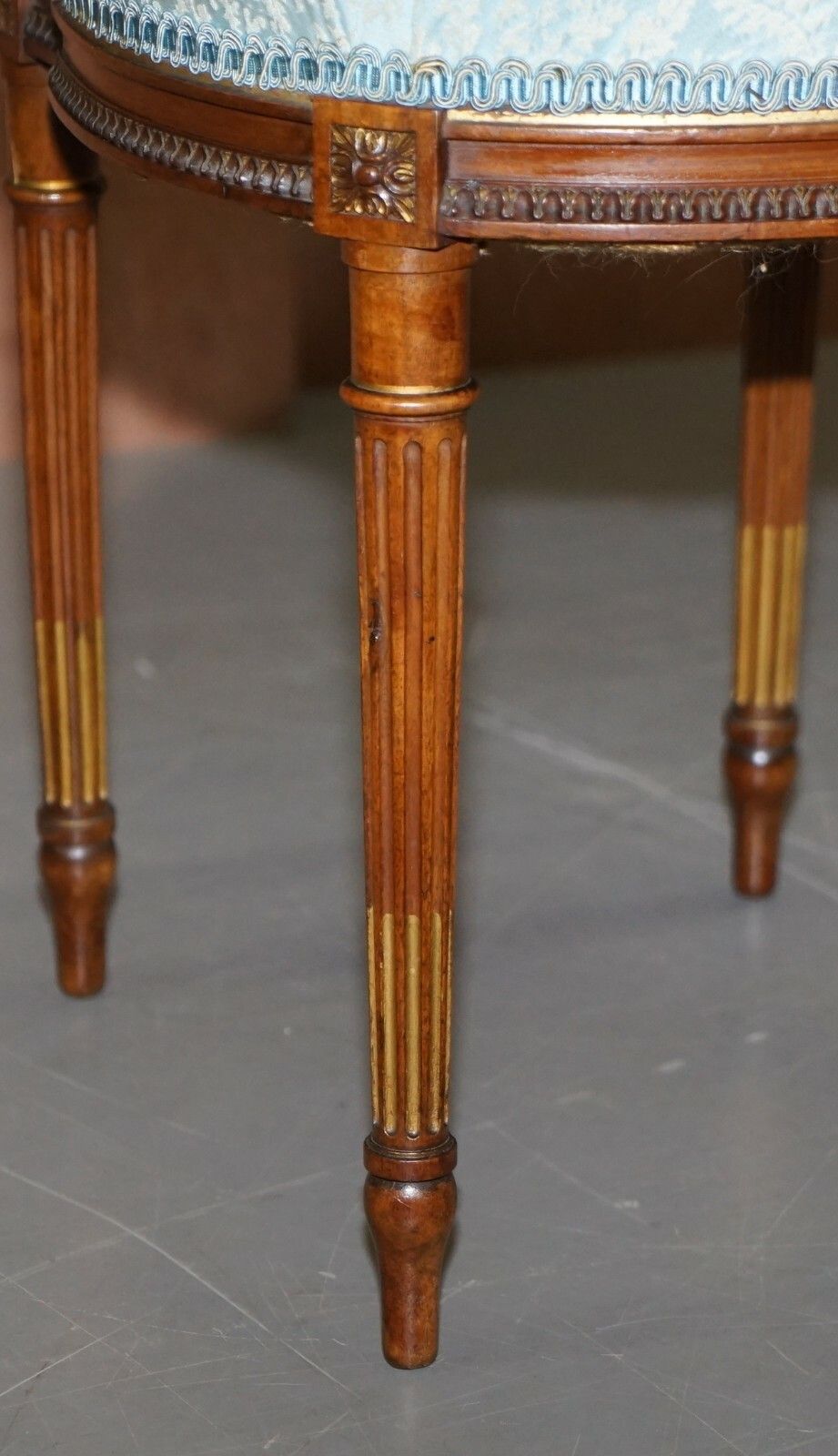Ornate Pair Of Important Hand Carved Giltwood Occasional Chairs Phoenix Harp photo buy