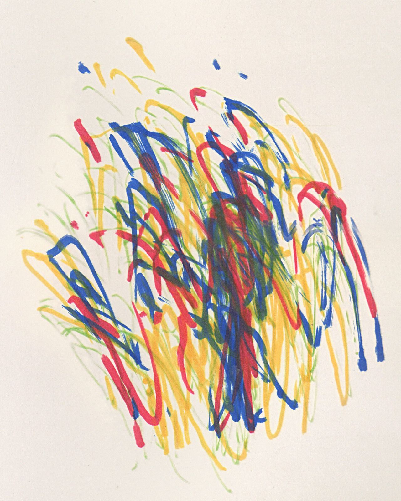 1395.0 Rare Tinguely Book Including Signed Original Metamatic Drawing, 1973 photo