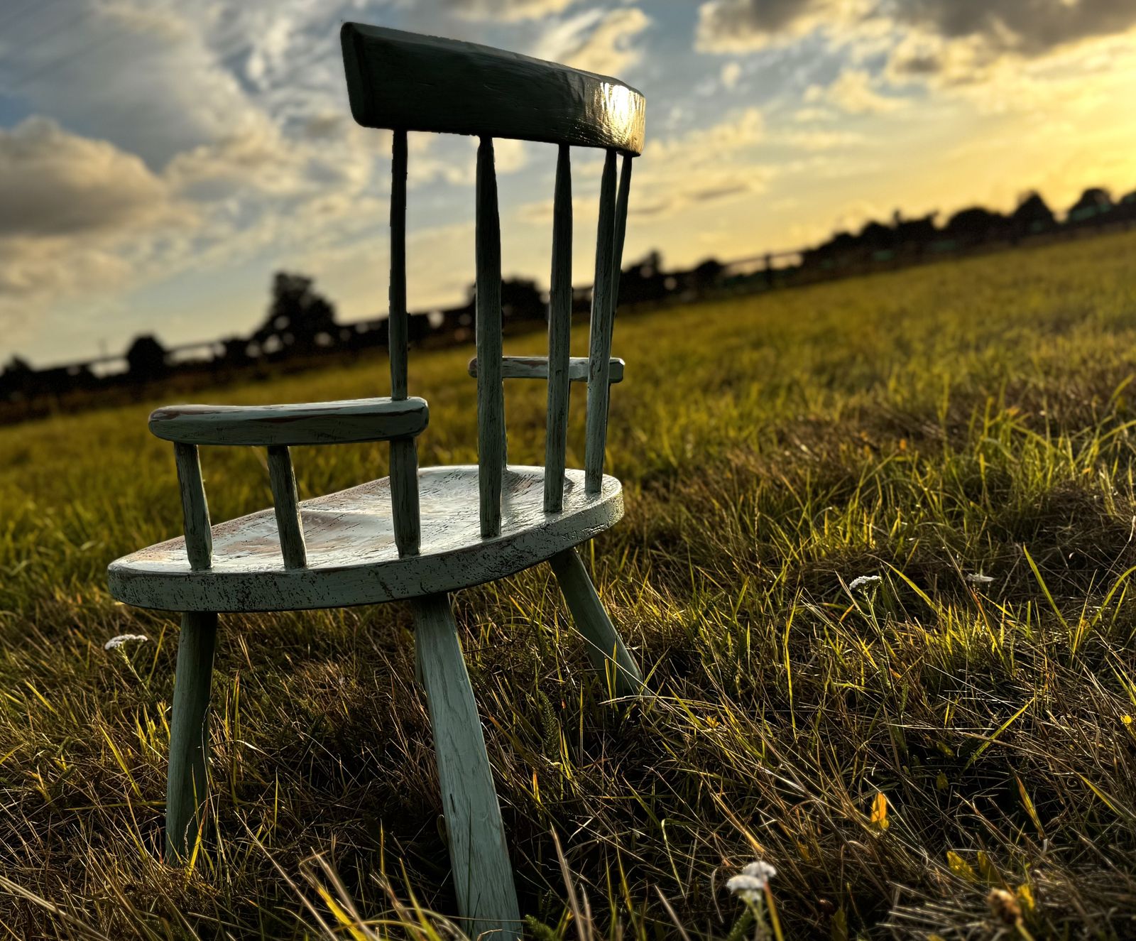Welsh Style 'Stick Chair' Rustic Paint Finish photo buy