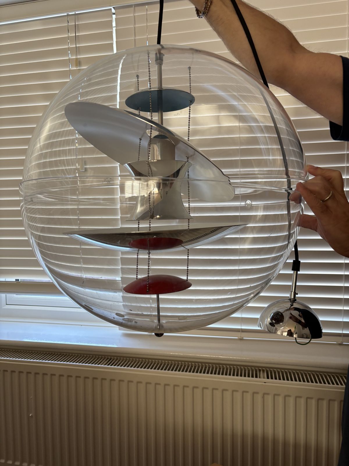 Verona Aluminium Globe Pendant Light