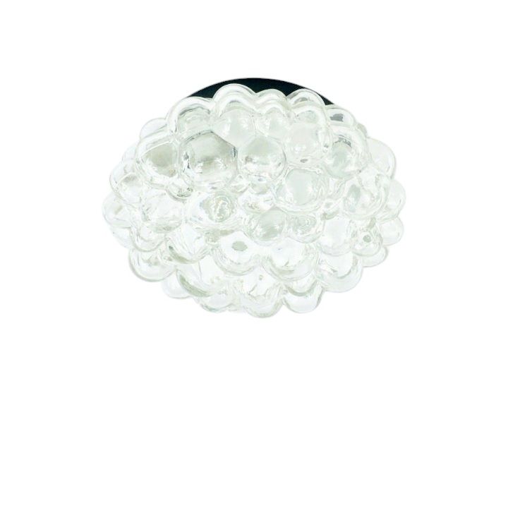 Mid Century Bubble Glass Ceiling Light By Helena Tynell For Limburg, Germany, 1960s
