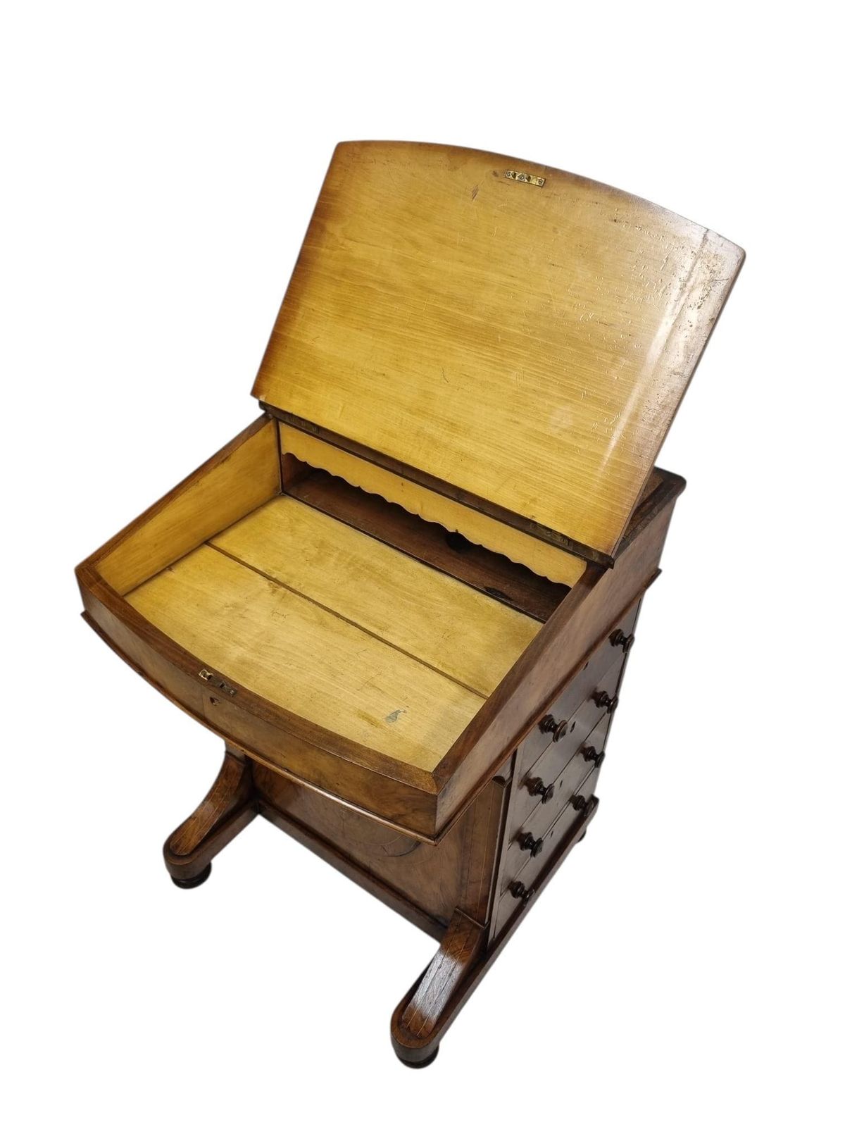 Antique Victorian Davenport Desk / C.1860 photo vintage