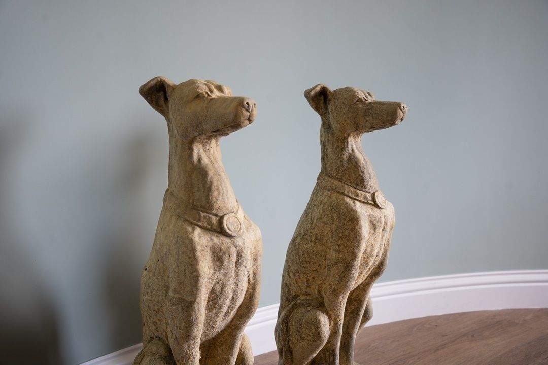 A Pair Cast Stone Antique Garden Urns photo 960.0