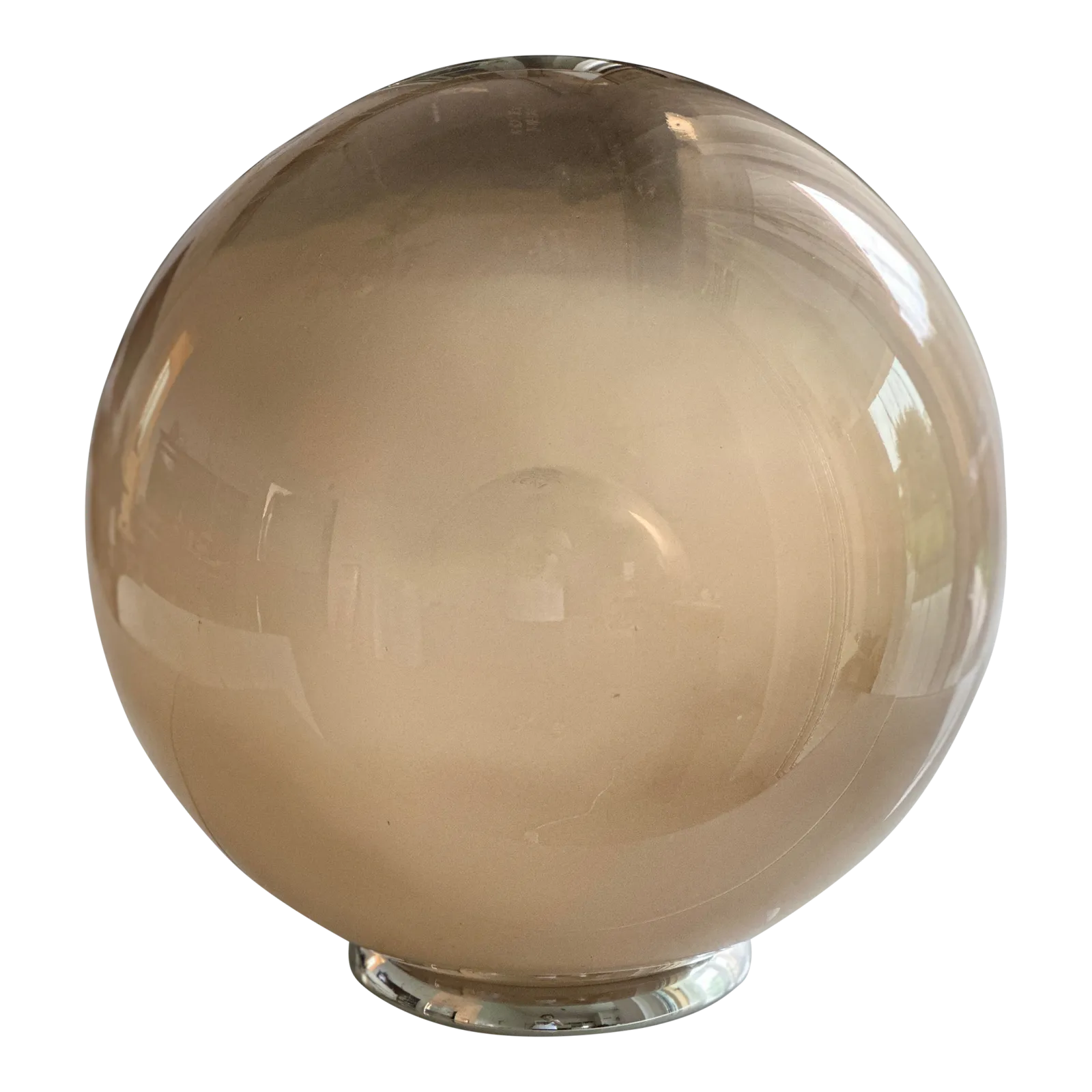 Italian Table Lamp Murano Glass By Simoeng In Varnished Fume'