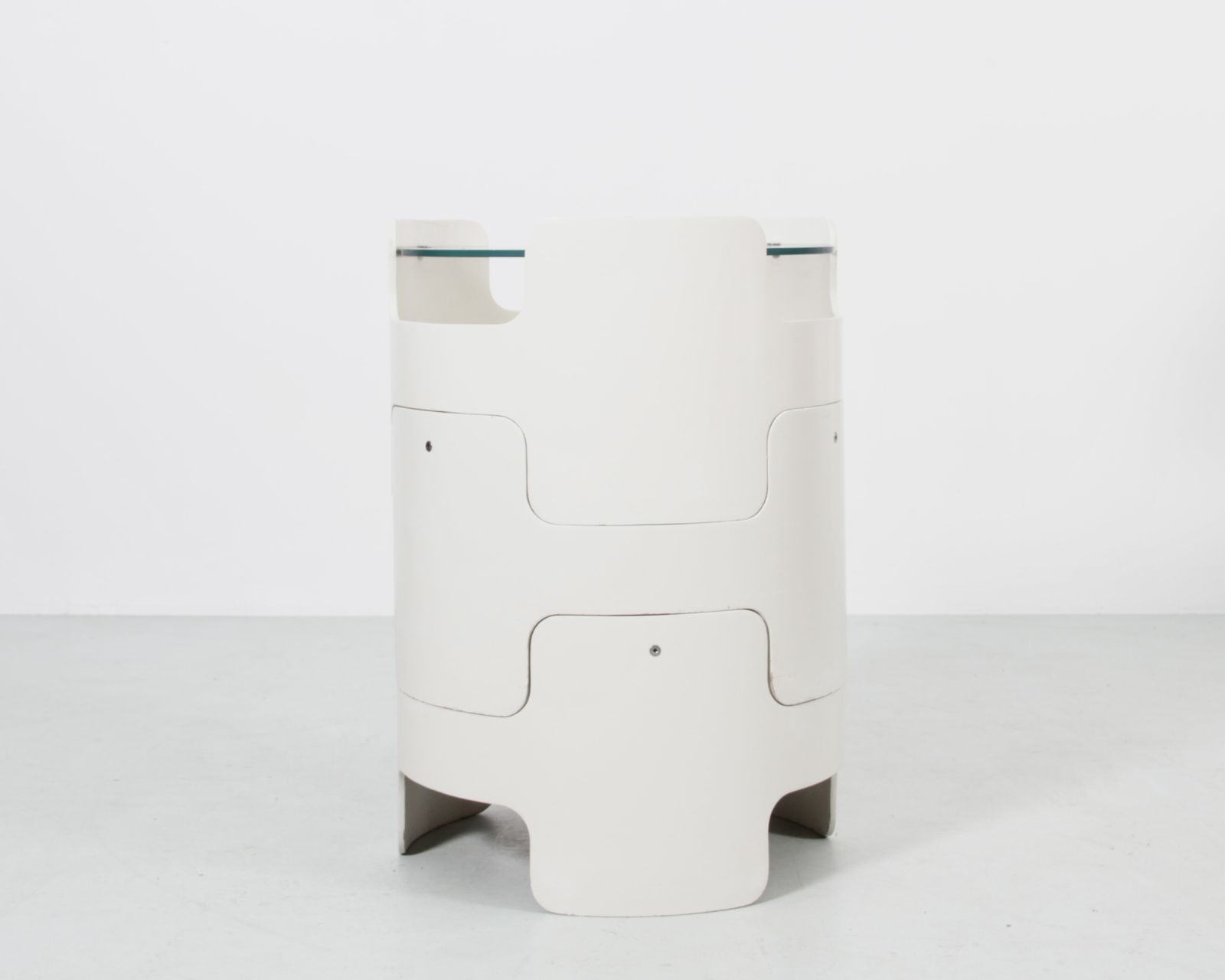 Mid Century Modern Set Of 2 Stools And 1 Coffee Table, Original Pieces From The 1960s By Gerd Lange For “Die Gute Form.” photo 2200.0