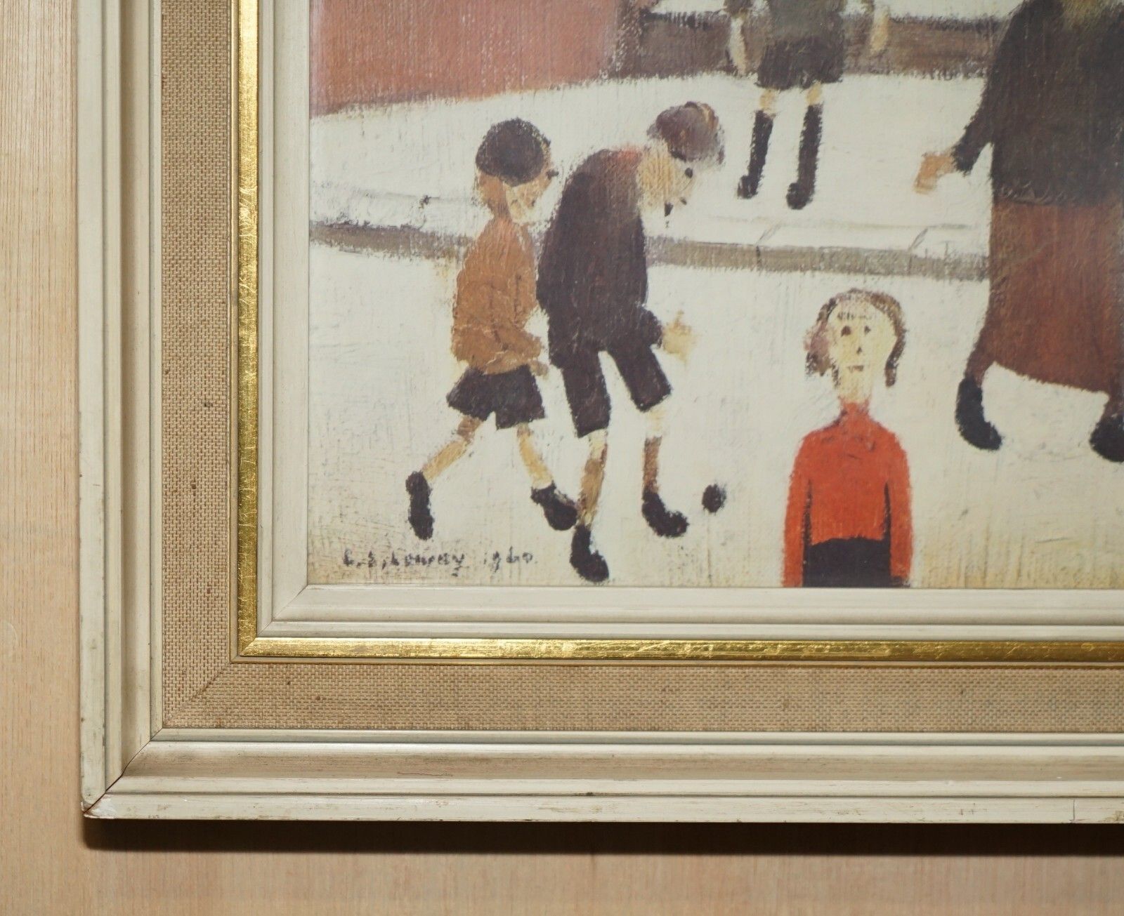 L S Lowry 053 The Old Church Print With Ganymed Label T & R Annan & Sons Ltd photo Art