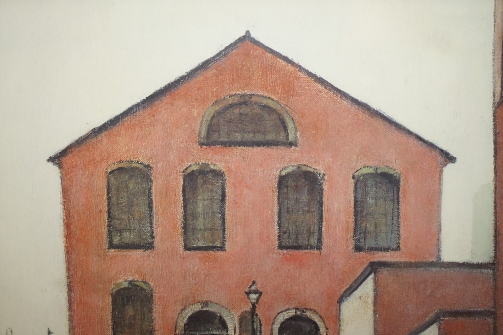 L S Lowry 053 The Old Church Print With Ganymed Label T & R Annan & Sons Ltd photo vinterior