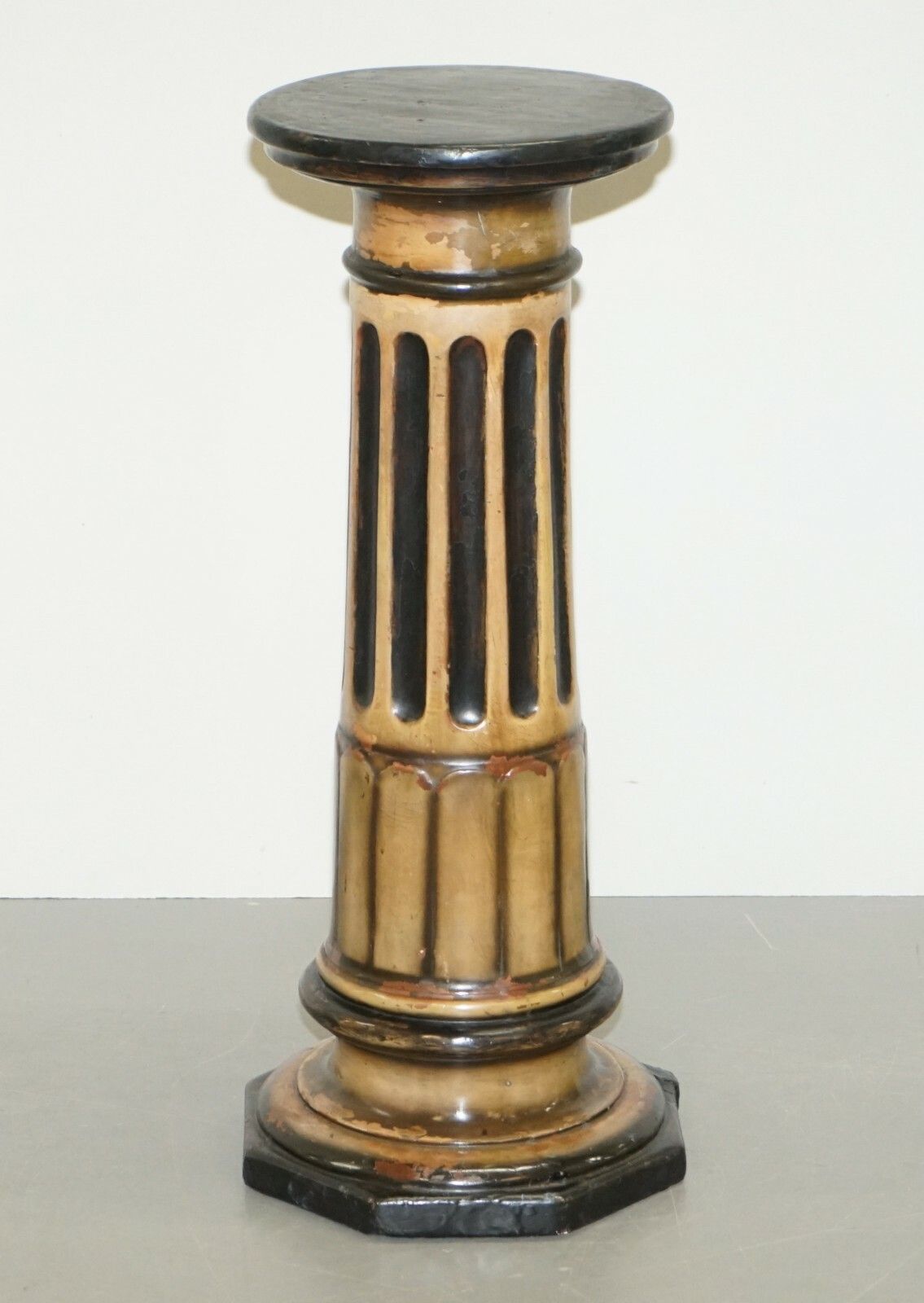 Sublime Victorian Corinthian Pillar Pedestal Stand Displaying Busts And Antiques photo furniture