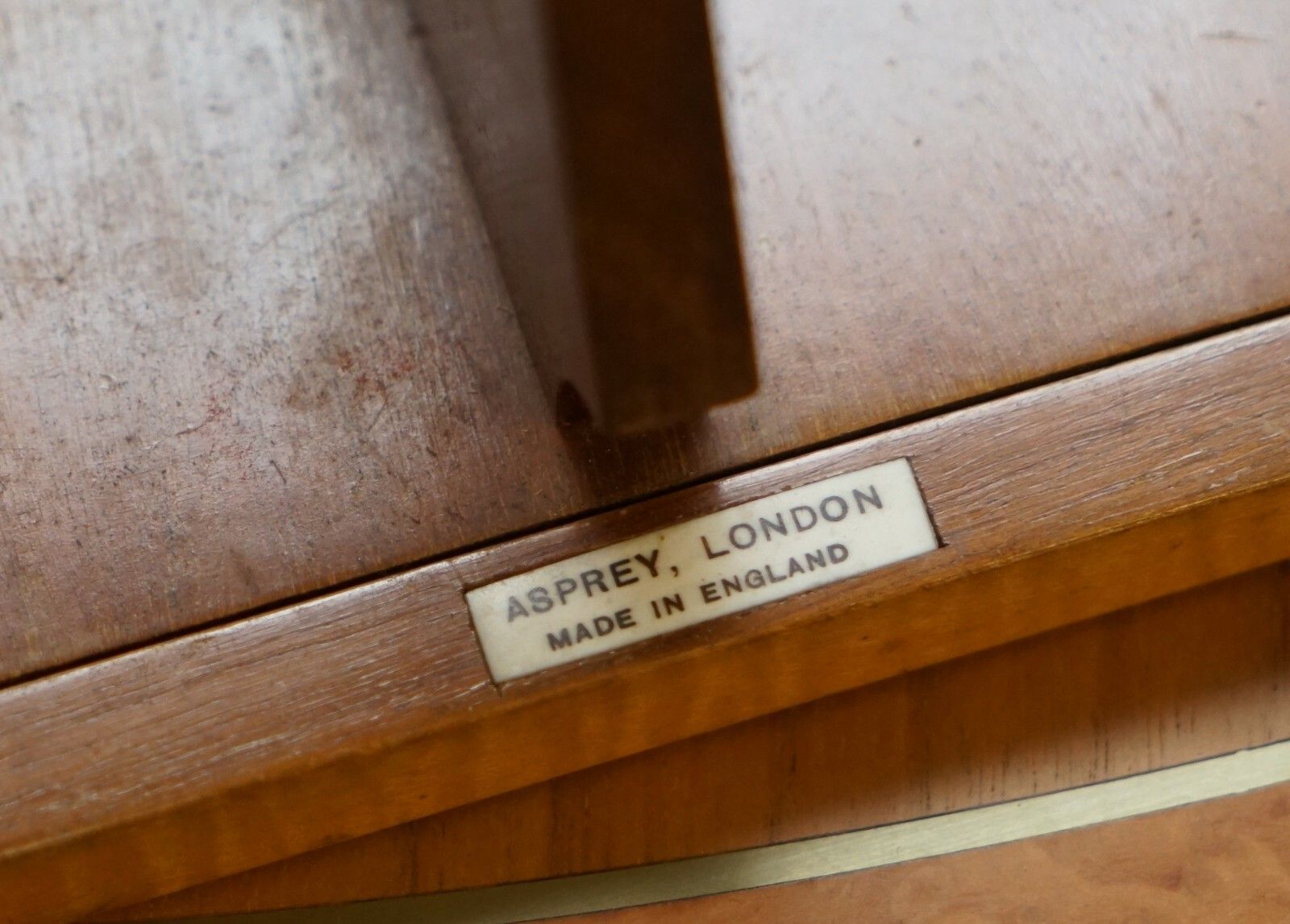 Asprey London American Art Deco Satinwood Table Picture Frame Exceptional Piece photo for sale