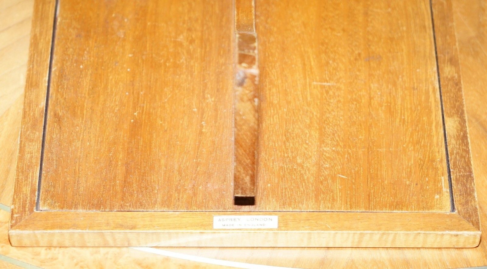 Home Decor Asprey London American Art Deco Satinwood Table Picture Frame Exceptional Piece photo