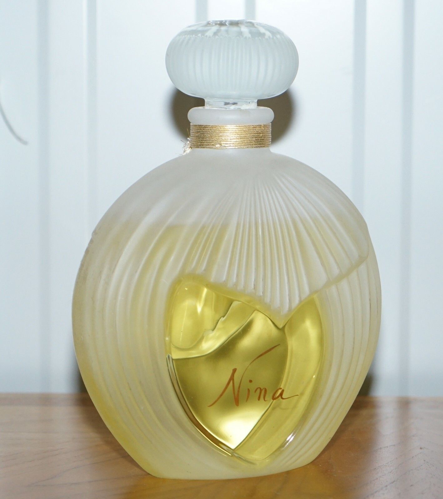 Very Rare Nina Ricci Giant Factice Display Perfume Scent Bottle Lalique Designed photo 750.0