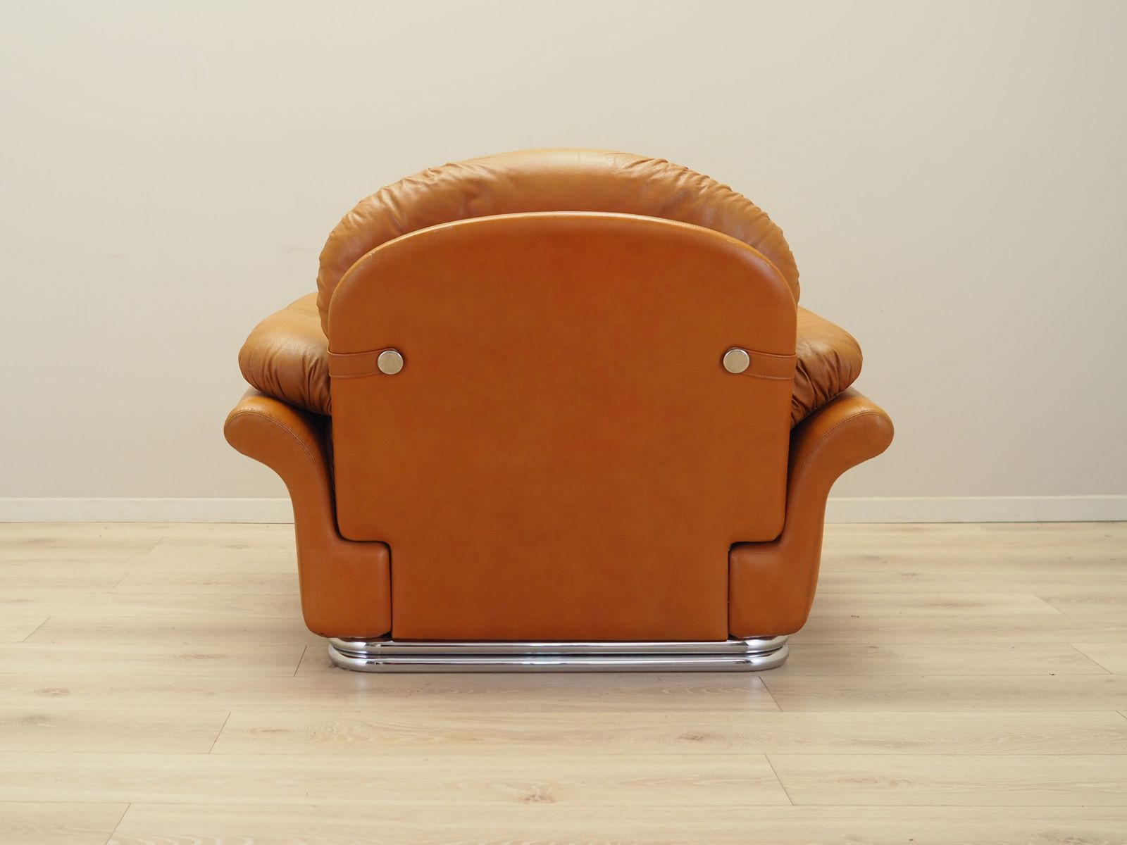 Orange Armchair Space Age Design 1960s Production Italy photo 2069.0