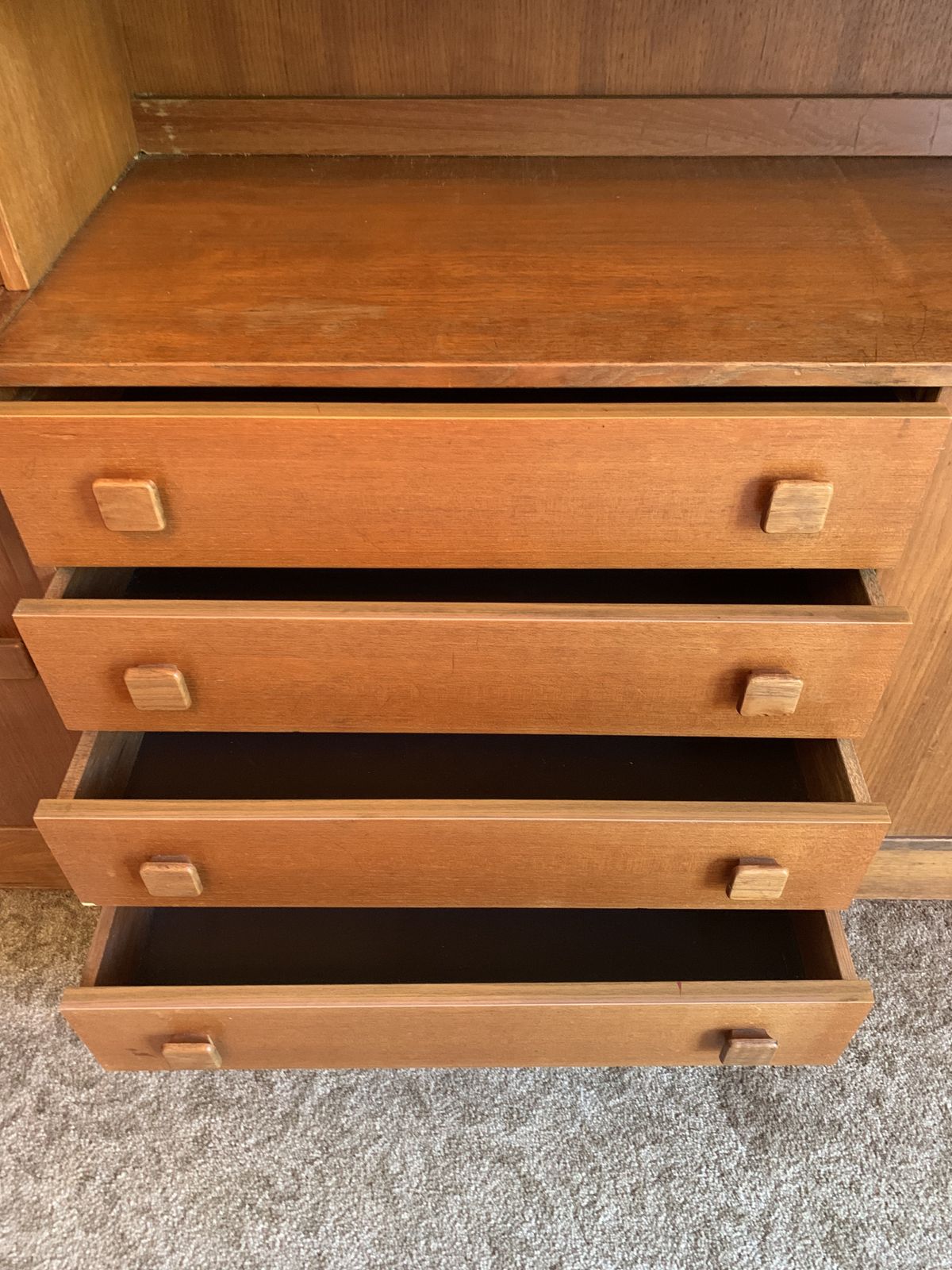 Mid Century Wall Unit By McIntosh Of Kirkcaldy photo for sale