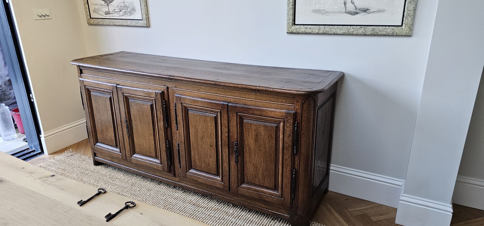 19th Century French Cherrywood Farmhouse Table