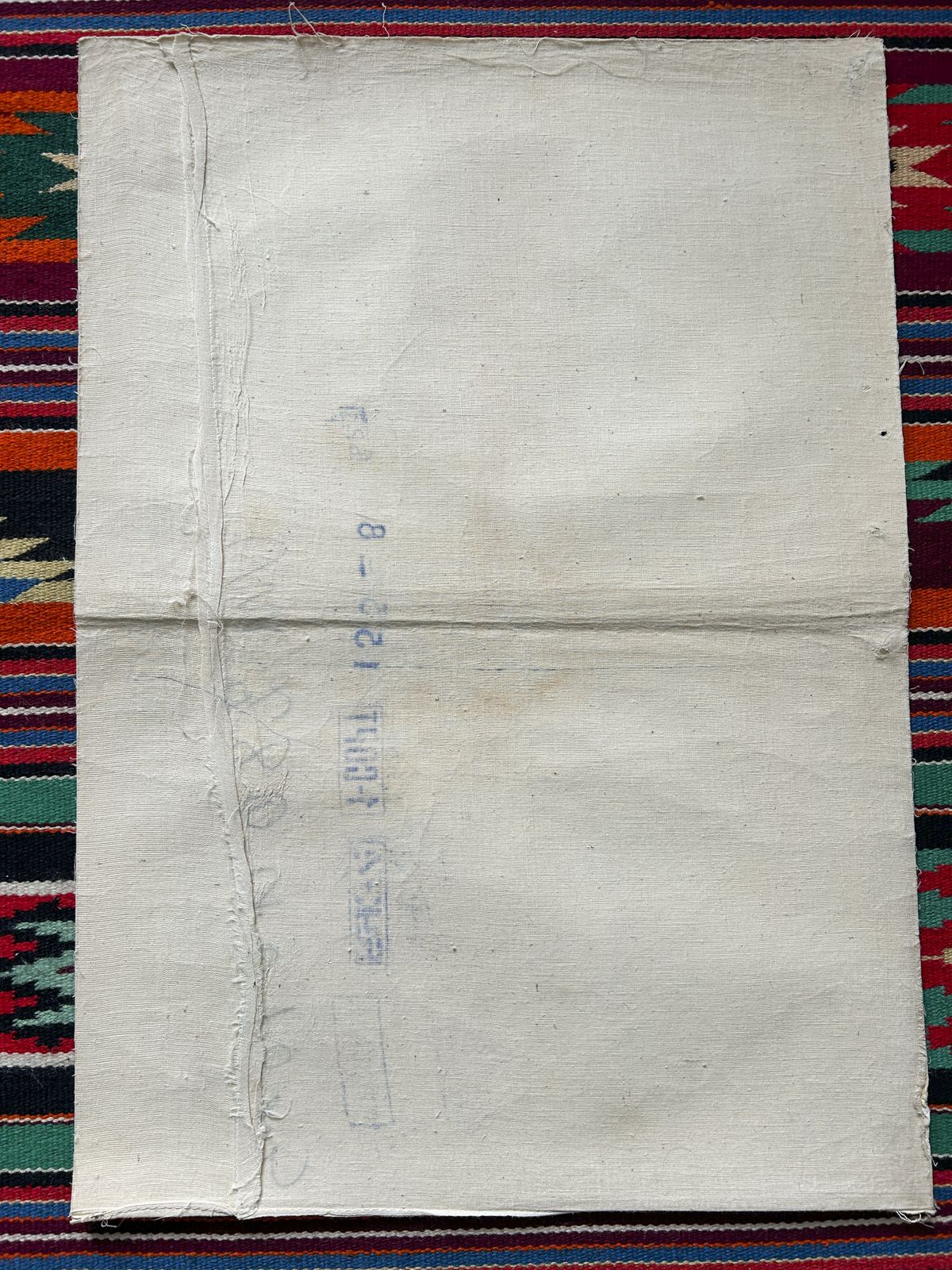 Art 1968 Original Soviet Vintage Large Biology School Chart "Carbohydrate Metabolism" Paper On Linen, Rare Ussr Mid Century Educational Poster photo