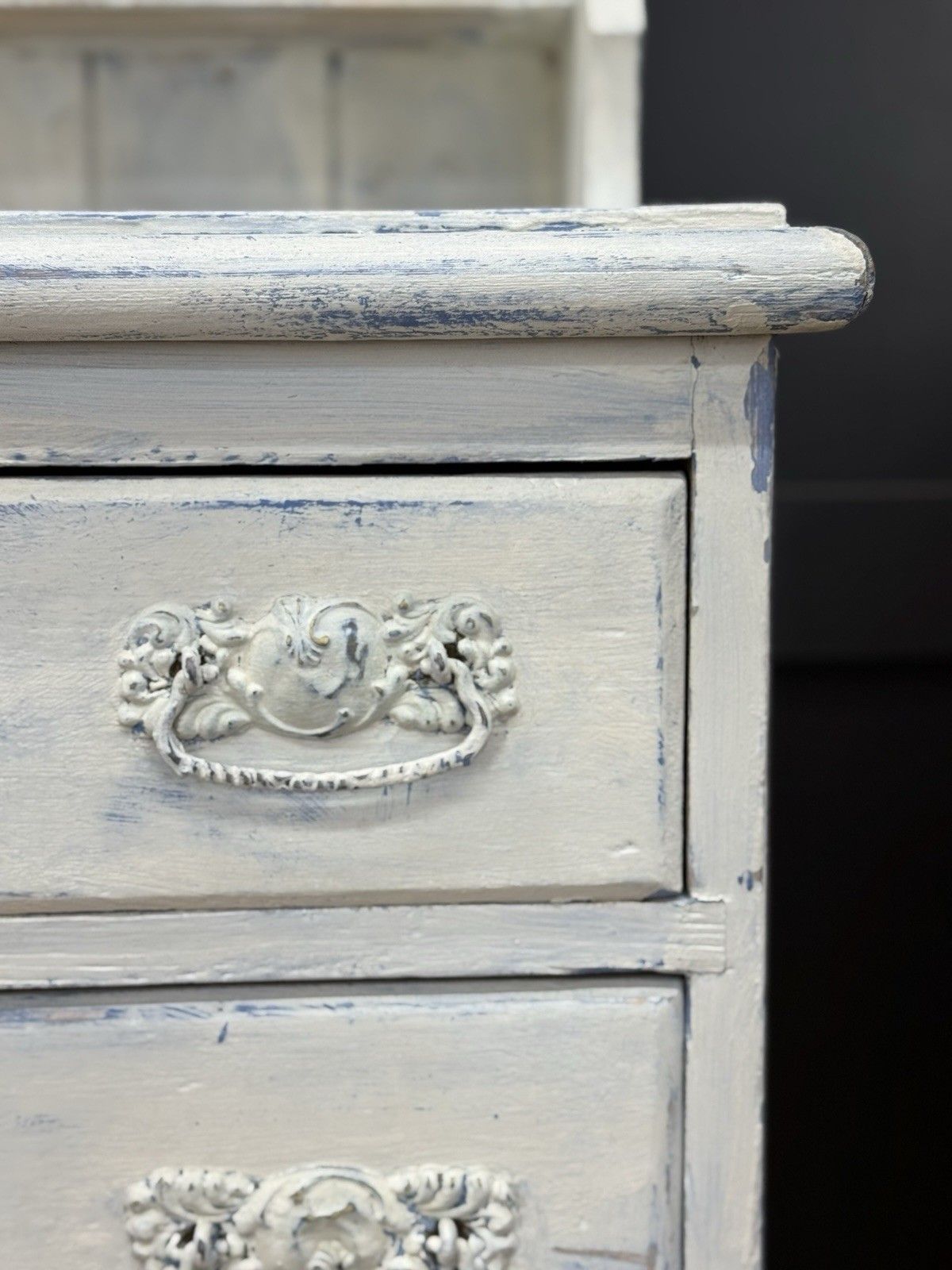 photo for sale Antique Pine Display Dresser Pantry Cupboard / Kitchen Storage / Distressed