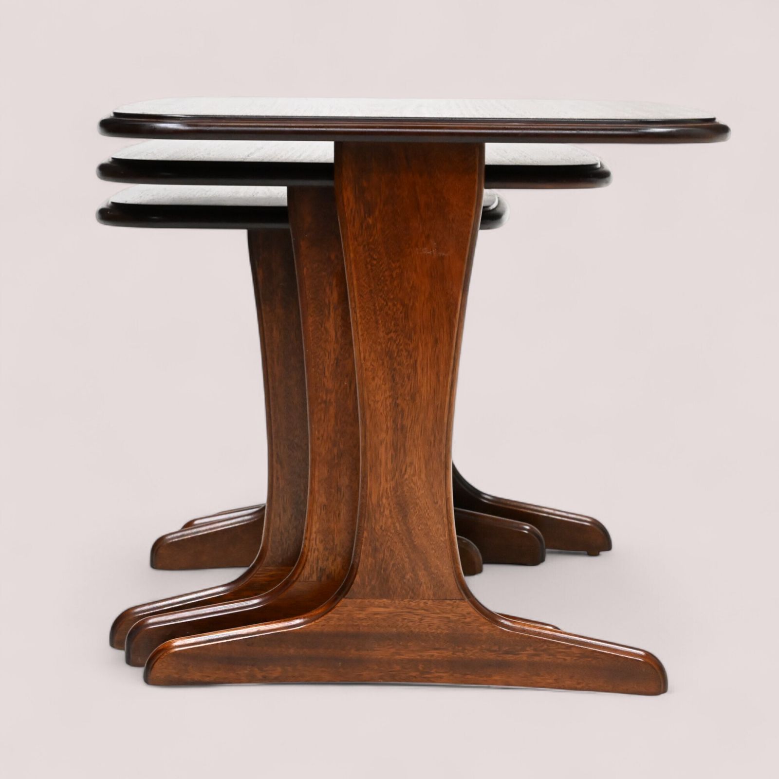 Nest Of Tables G Plan Style Mid Century Modern 1970s Free Uk Delivery photo Furniture
