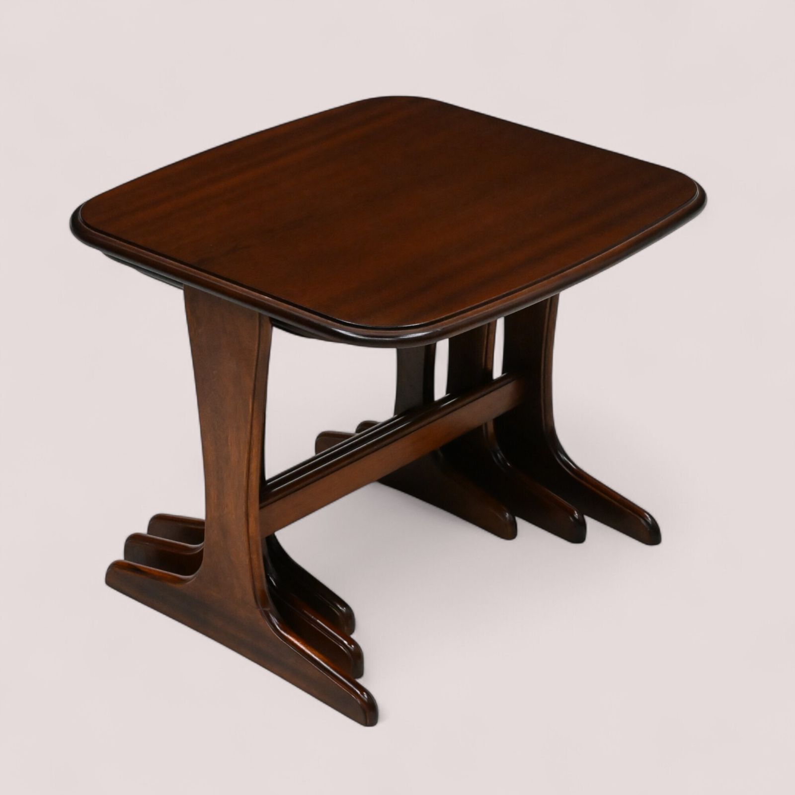 Nest Of Tables G Plan Style Mid Century Modern 1970s Free Uk Delivery photo vintage