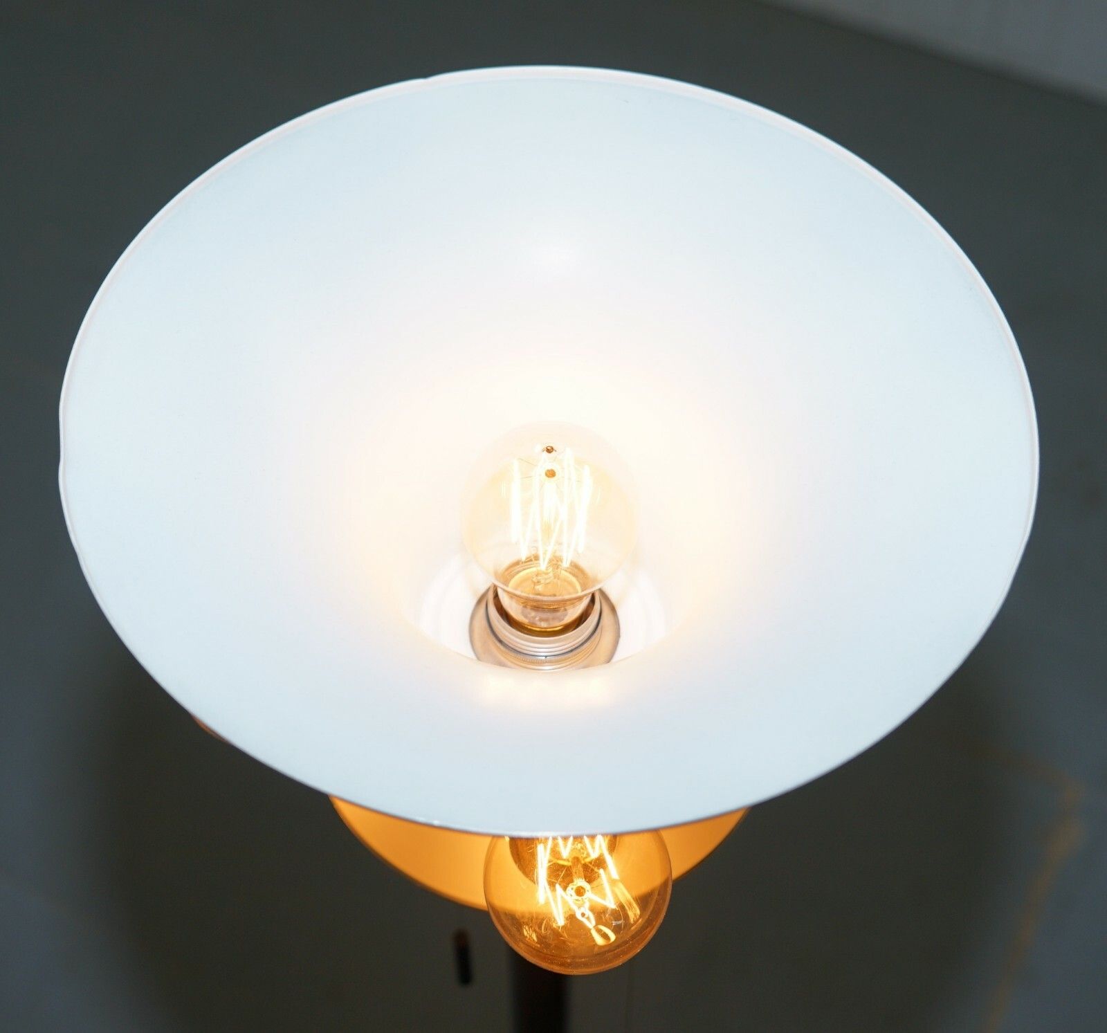 Rare Original Art Modern Circa 1960 Floor Standing 5 Bulb Lamp Bronzed Must See! photo vintage