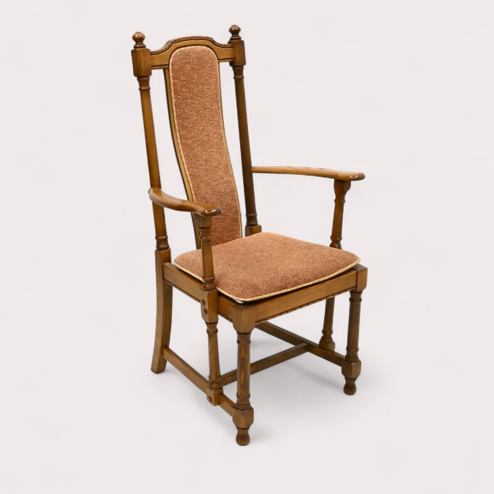 6 Ercol Hampton Dining Chairs Including 1 Carver Golden Dawn Free Uk* Delivery photo vinterior