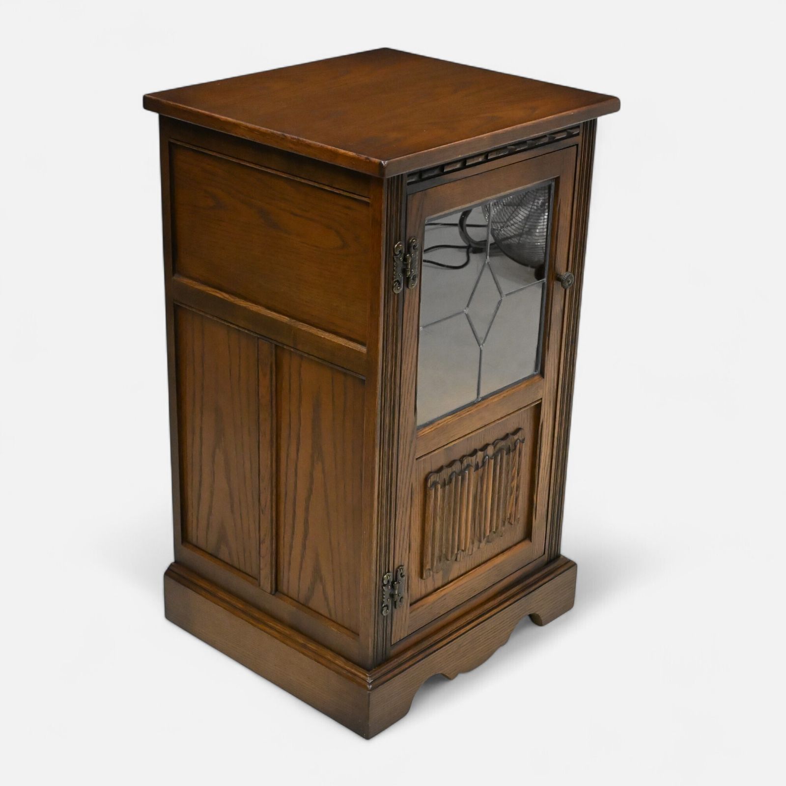 Old Charm Hi Fi/Record Cabinet Light Oak Free Uk Delivery* photo furniture