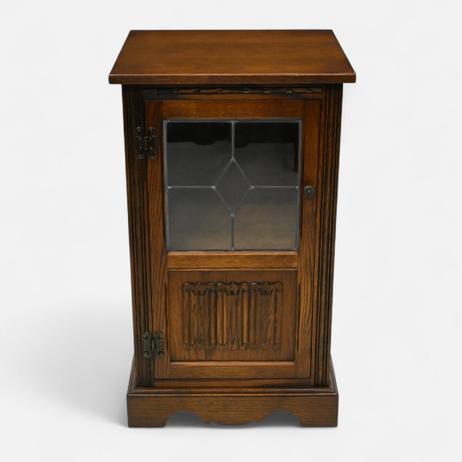 Old Charm Hi Fi/Record Cabinet Light Oak Free Uk Delivery* photo for sale