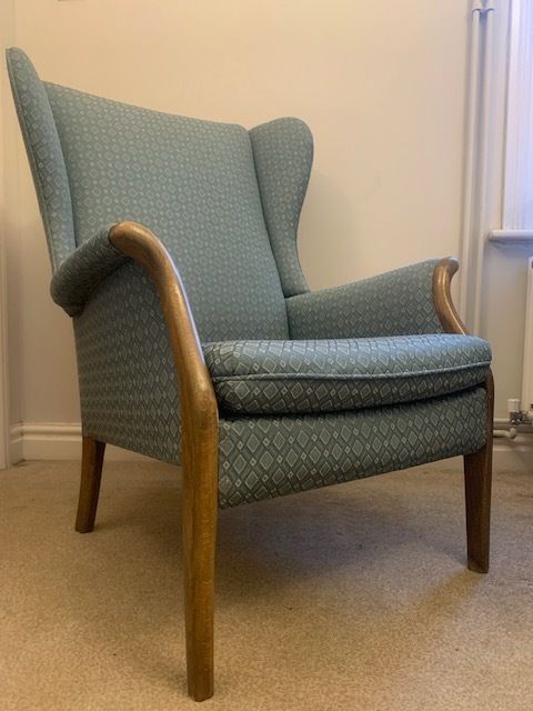 Vintage Parker Knoll Froxfield Wingback Armchair Pk 750