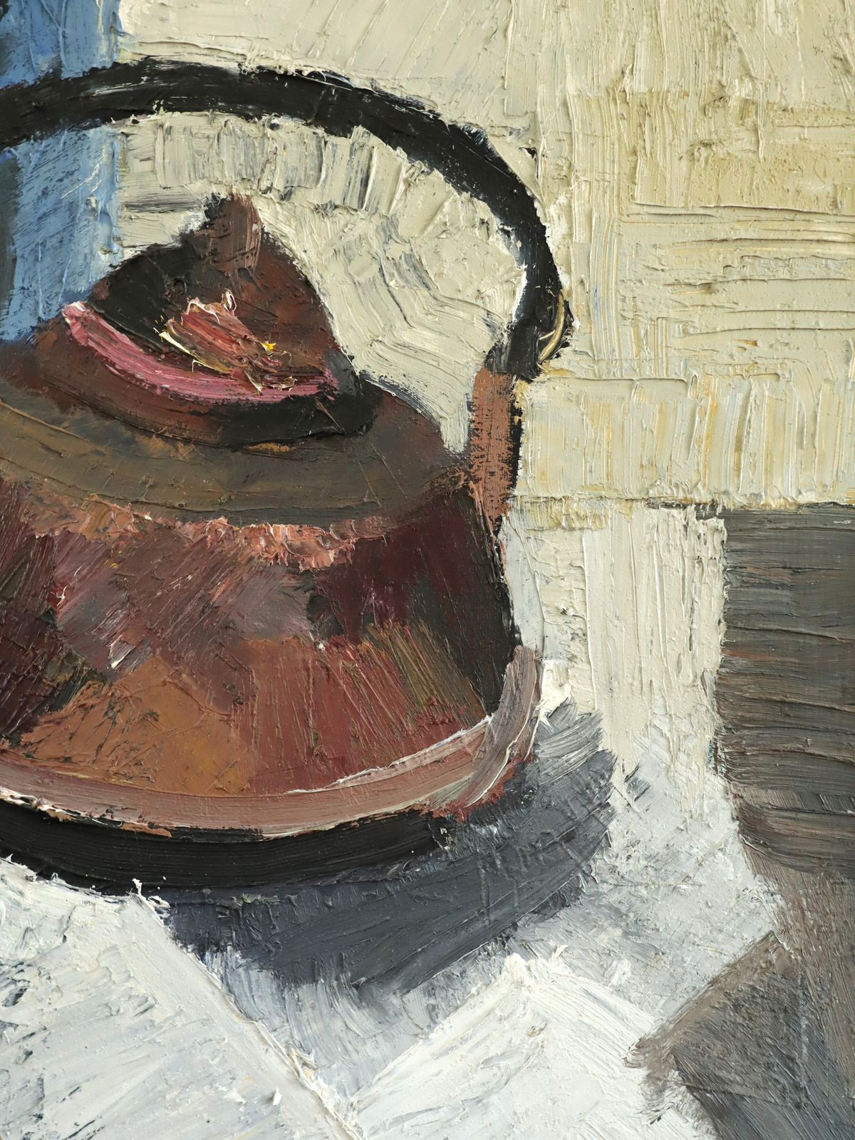 photo furniture The Kettle Oil Painting, Mid 20th Century