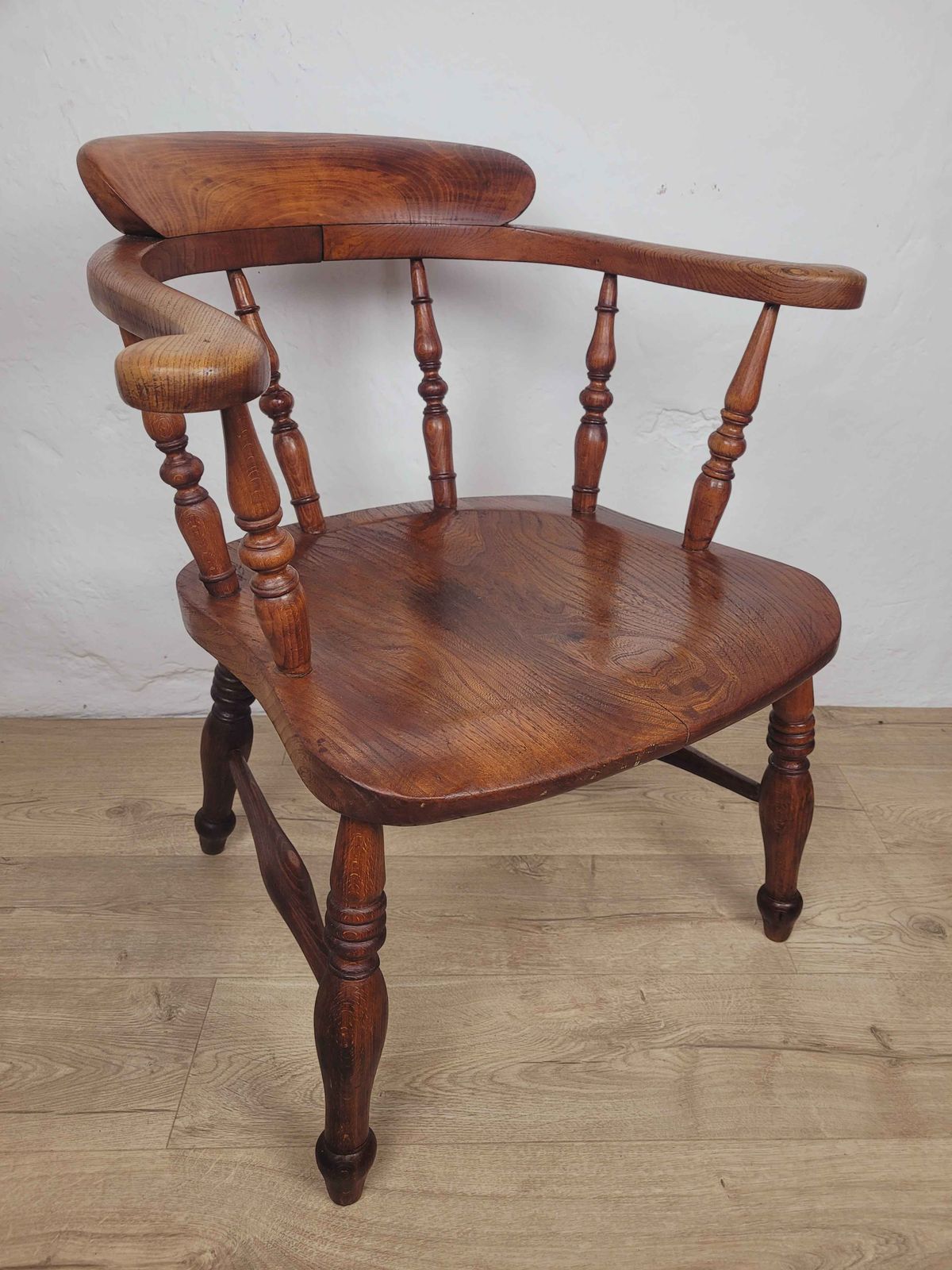 photo furniture Smokers Bow Armchair Victorian Country Farmhouse Ash & Elm Delivery Available