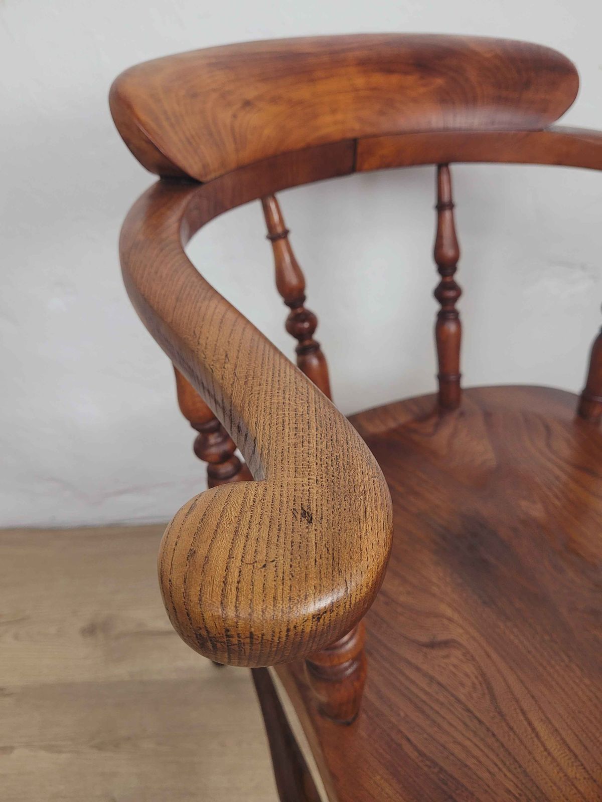 photo buy Smokers Bow Armchair Victorian Country Farmhouse Ash & Elm Delivery Available