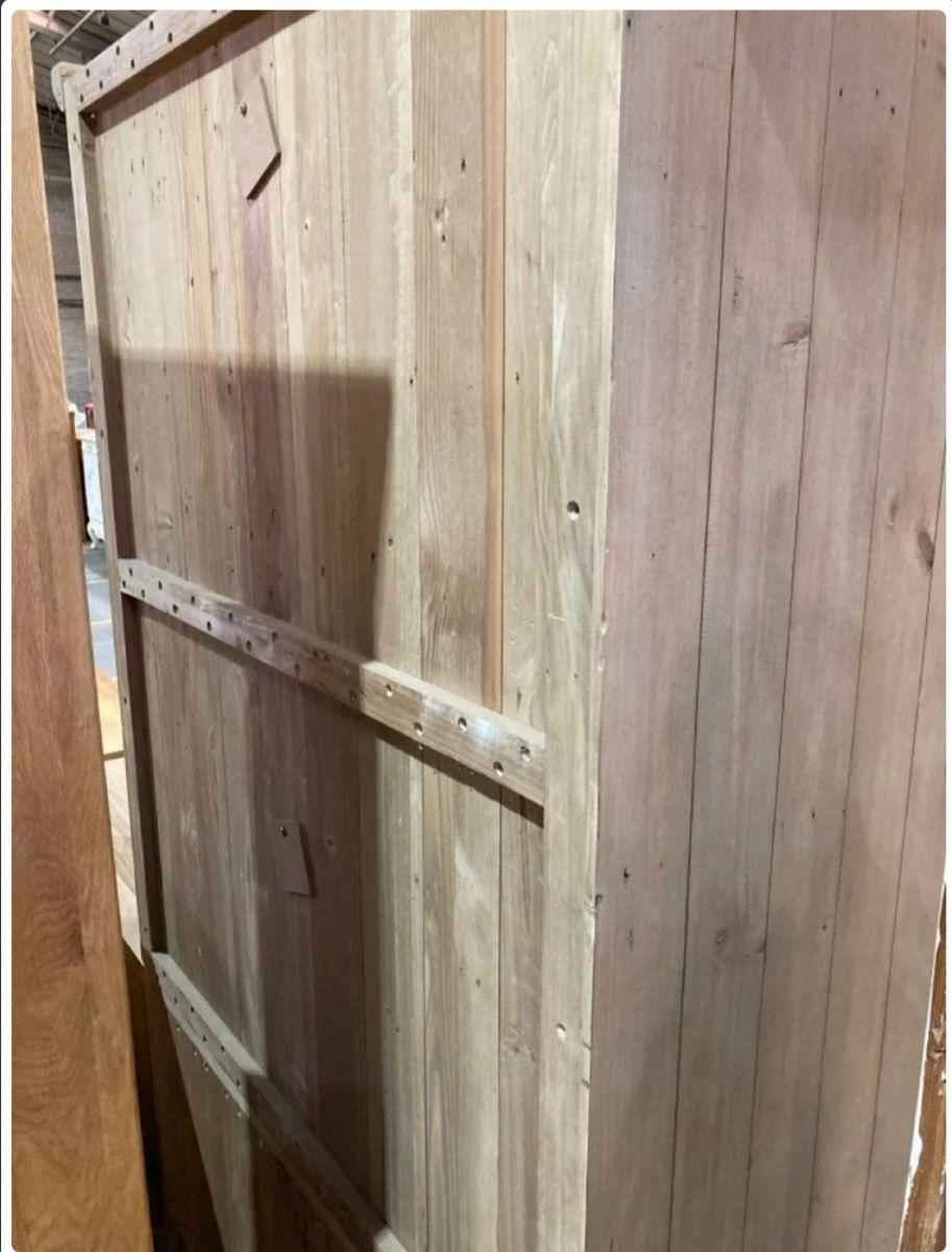 Reclaimed Oak Wardrobe 4 Drawer photo Furniture
