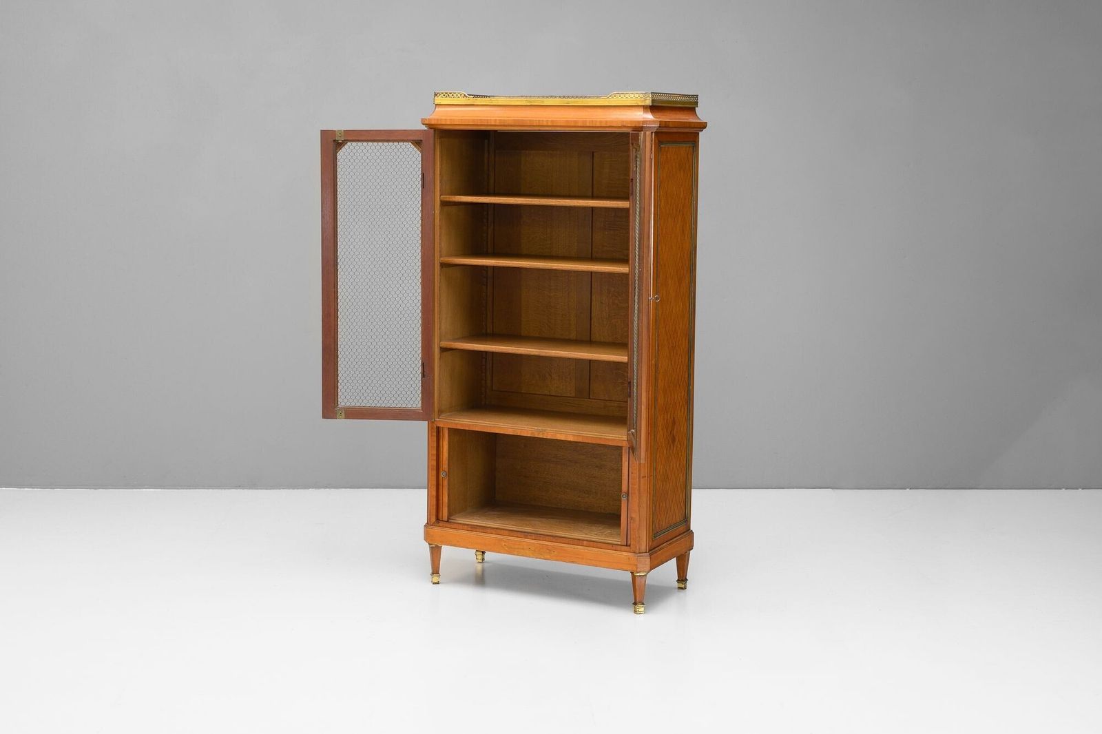 Satinwood Cabinet, 1930s, Vintage photo for sale