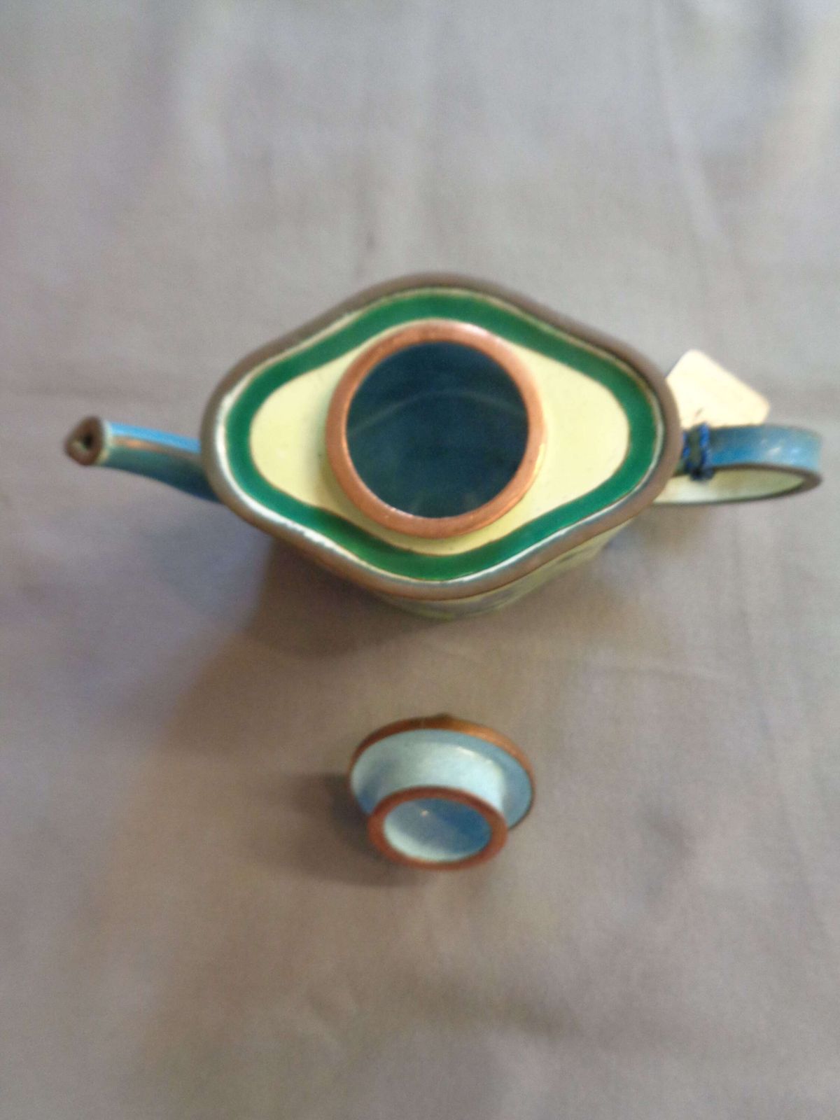 photo furniture Charlotte Di Vita   Numbered Edition Collectable Mini Teapot   Original Box