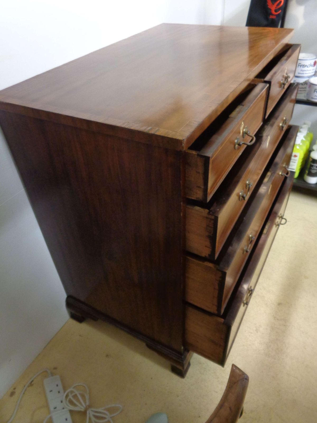 Elegant Antique Chest Of Drawers photo 495.0
