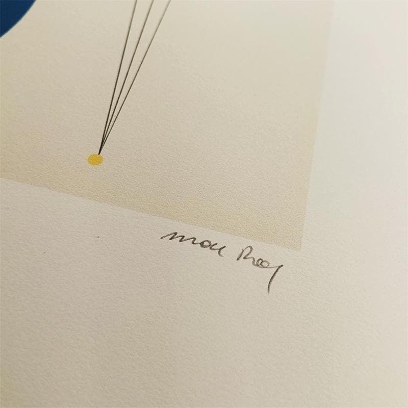 1970s Man Ray Limited Edition Lithograph. Author's Signature And Numbered In Pencil. photo for sale